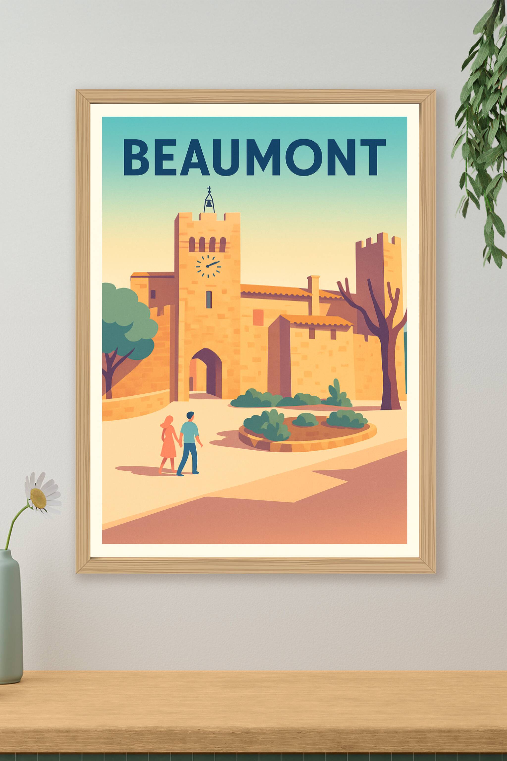 Affiche de Beaumont - Charme historique au cœur de la ville