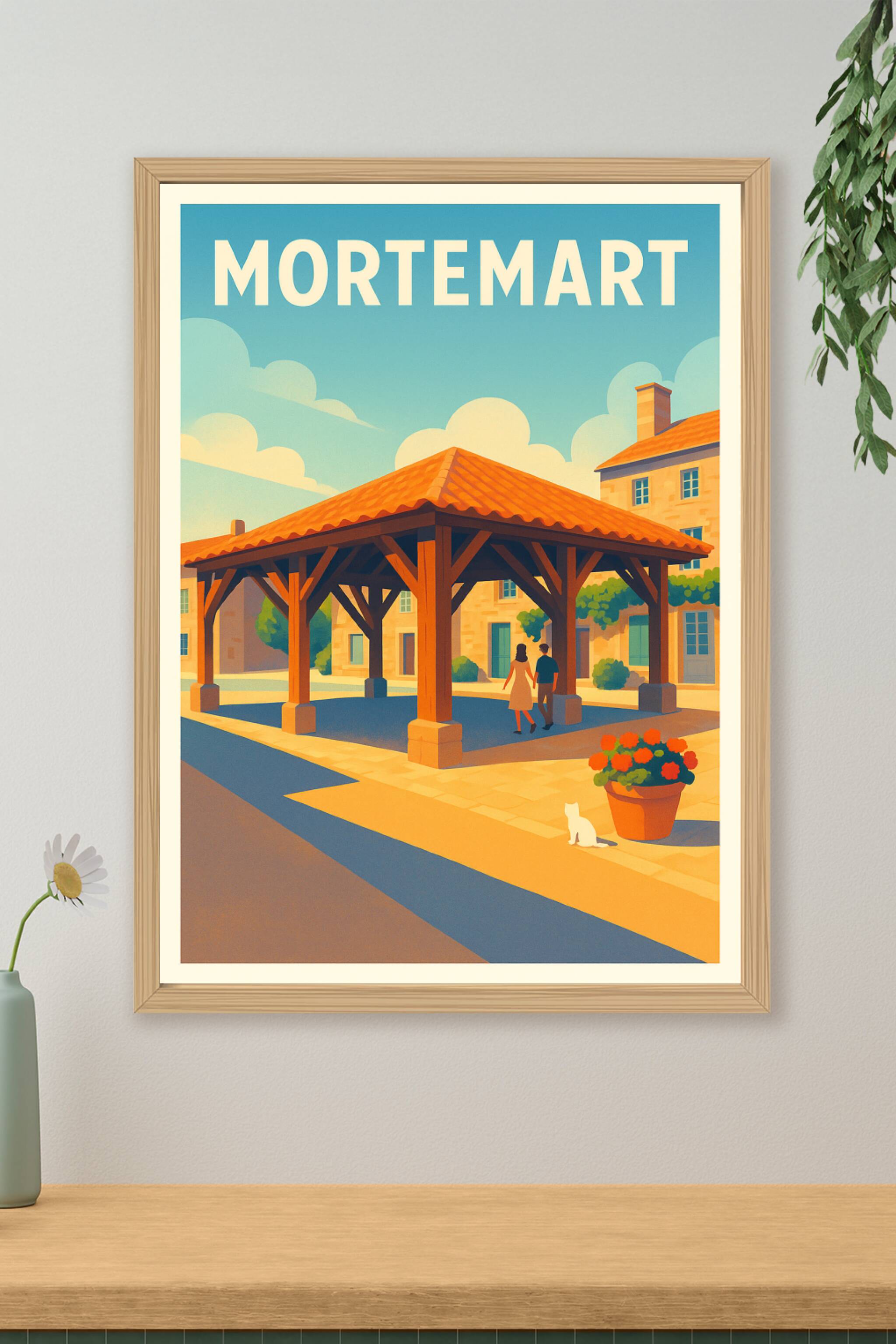 Affiche de Mortemart - Charme et sérénité en Nouvelle-Aquitaine