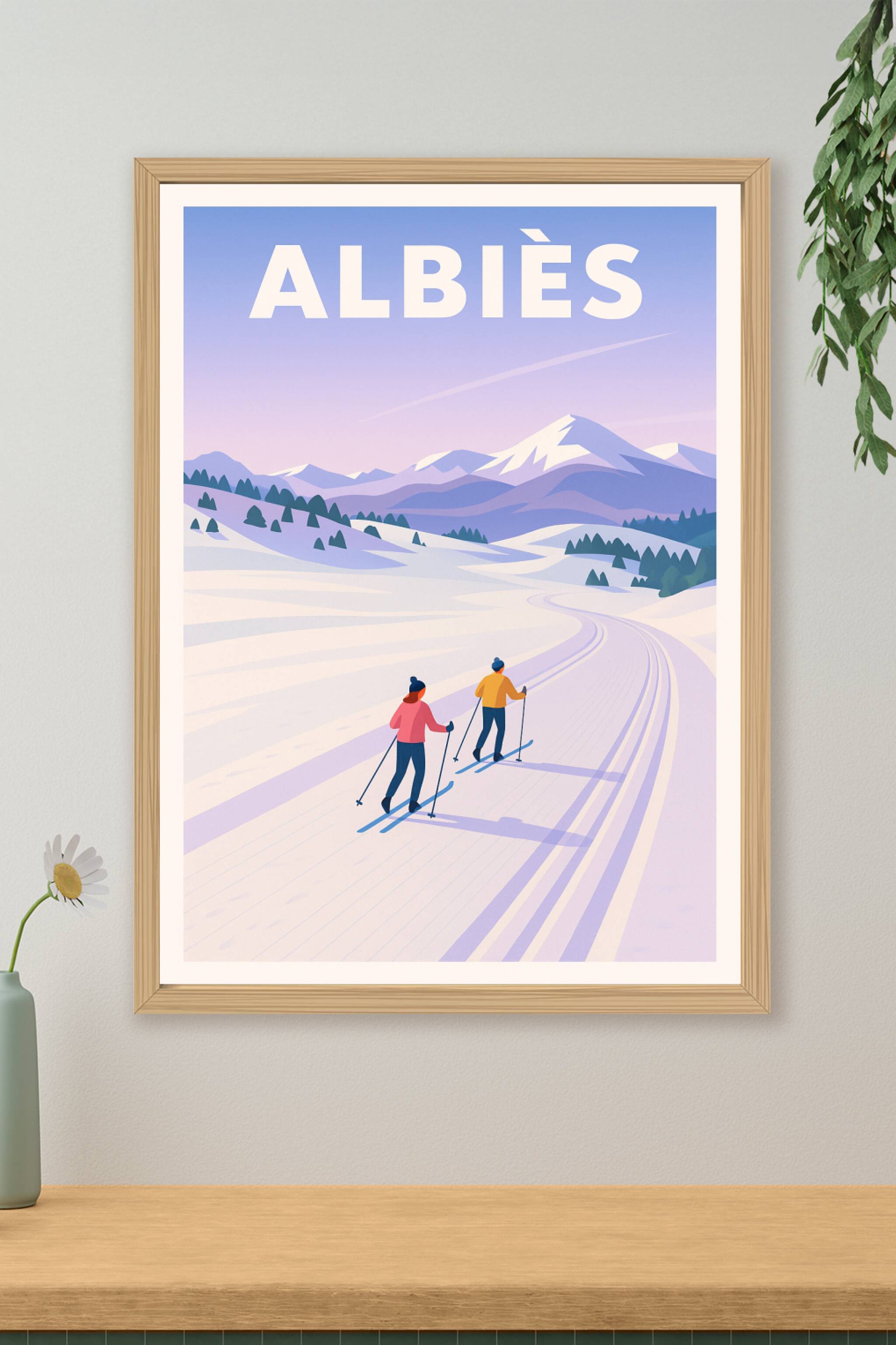 Affiche de Albiès - Évasion hivernale en plein cœur des montagnes