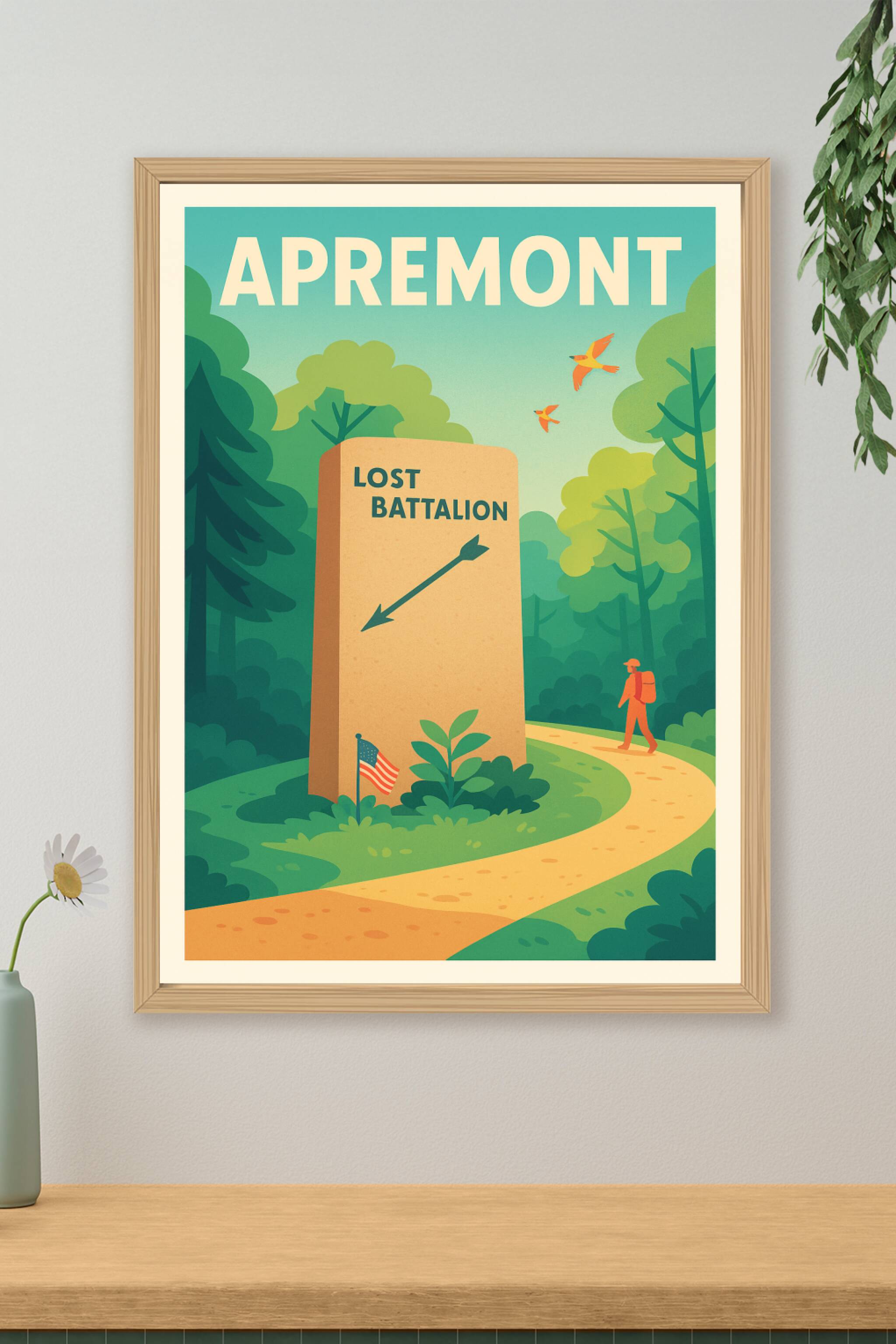 Affiche de Apremont - Sur les traces du Lost Battalion