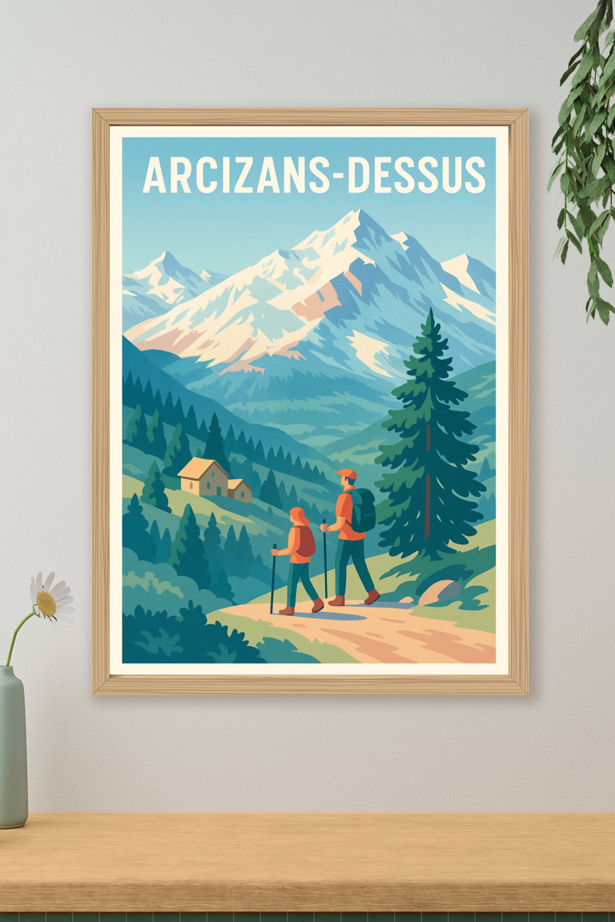 Affiche de Arcizans-Dessus - Évasion Montagnarde Authentique