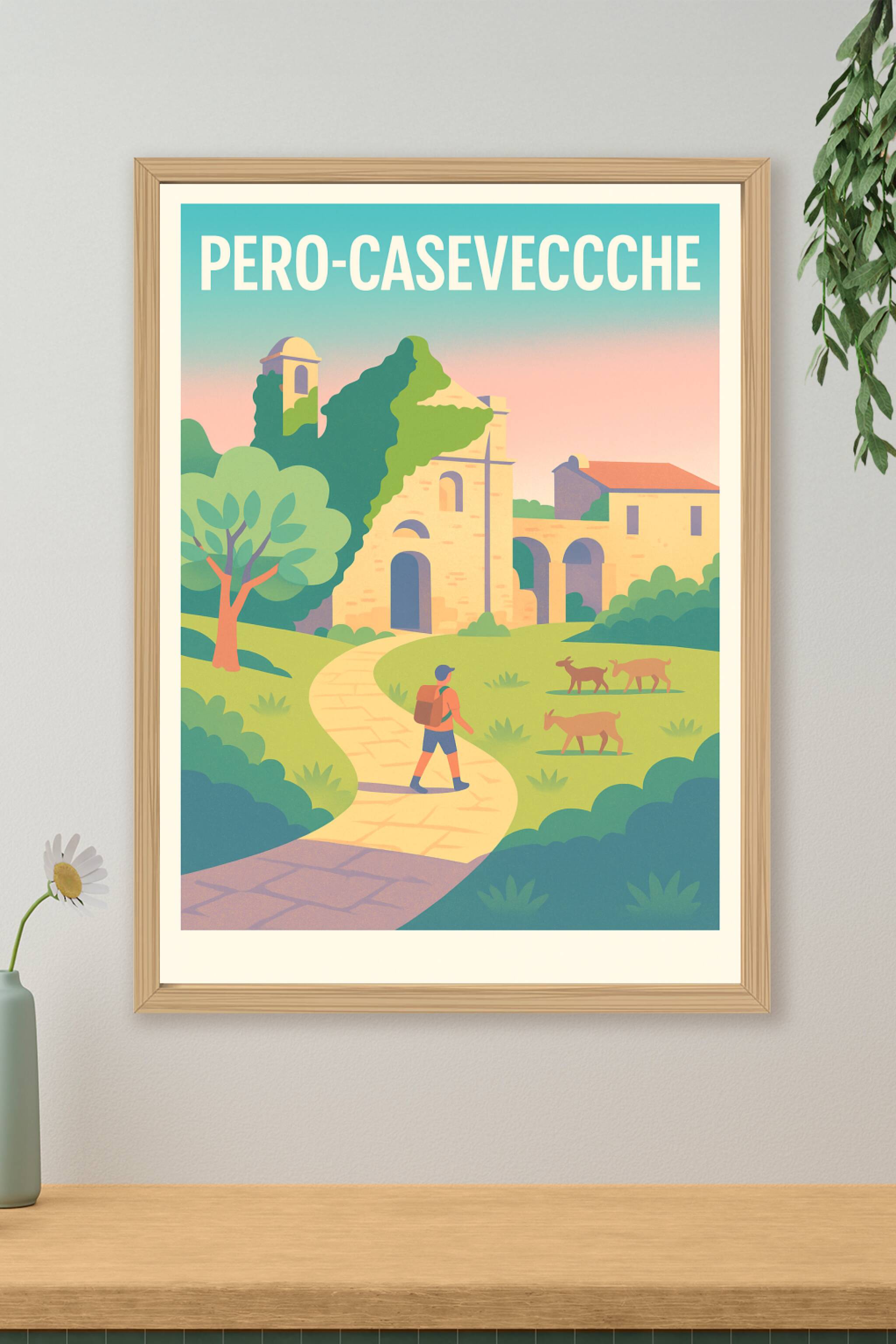 Affiche de Pero-Casevecchie - L'Escapade Nature et Patrimoine