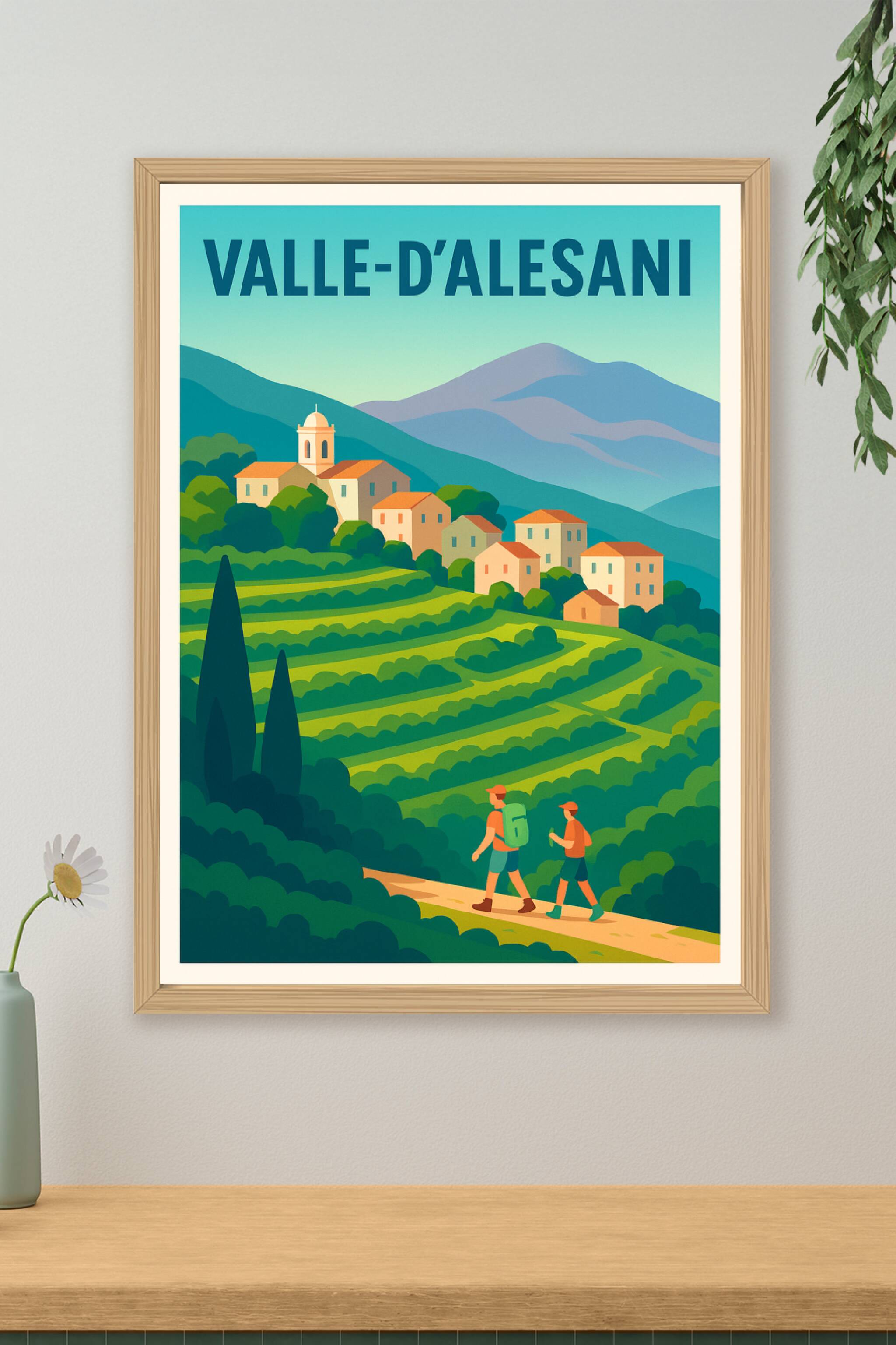 Affiche de Valle-d'Alésani - L'escapade nature entre collines et villages