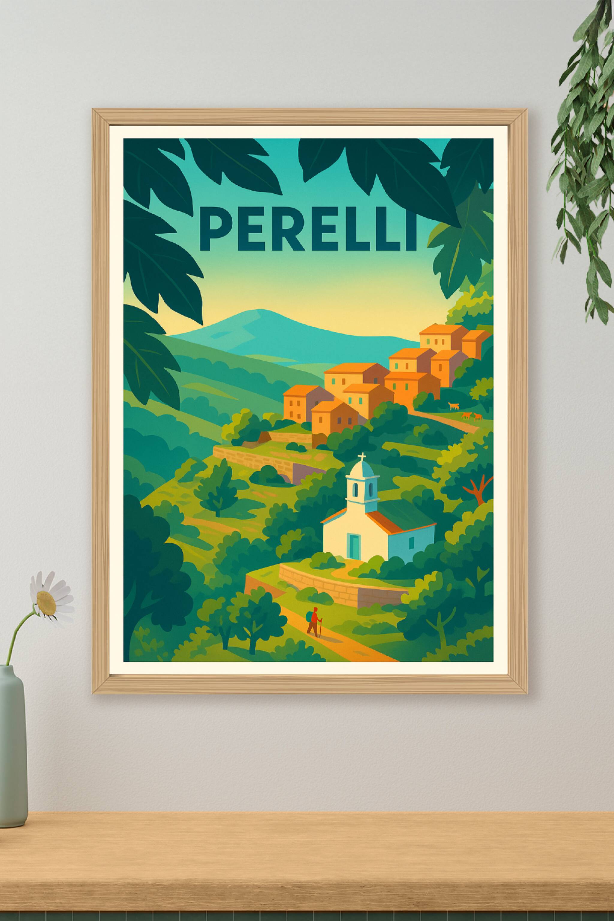 Affiche de Perelli - Voyage au cœur de la nature corse