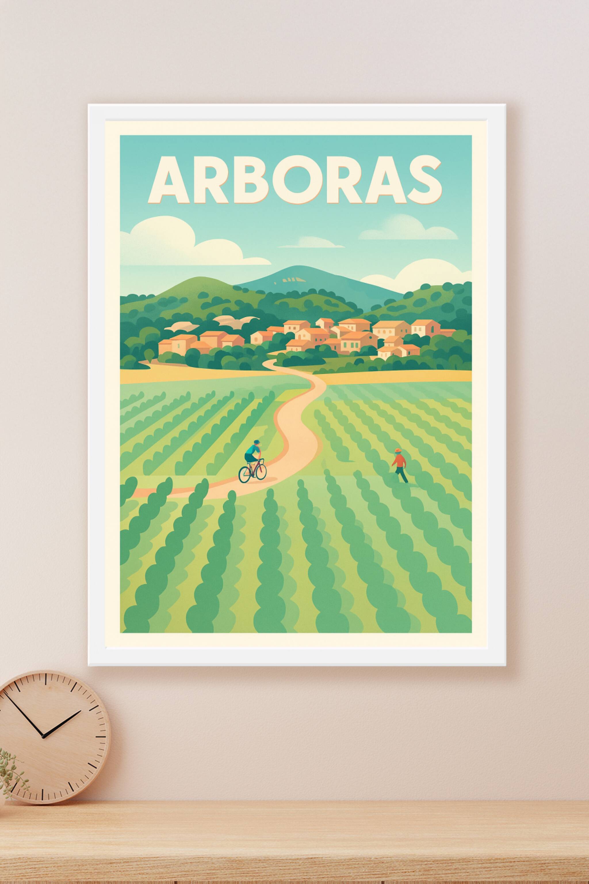 Affiche Arboras — L'escapade champêtre en pleine nature · poster d'art de Arboras