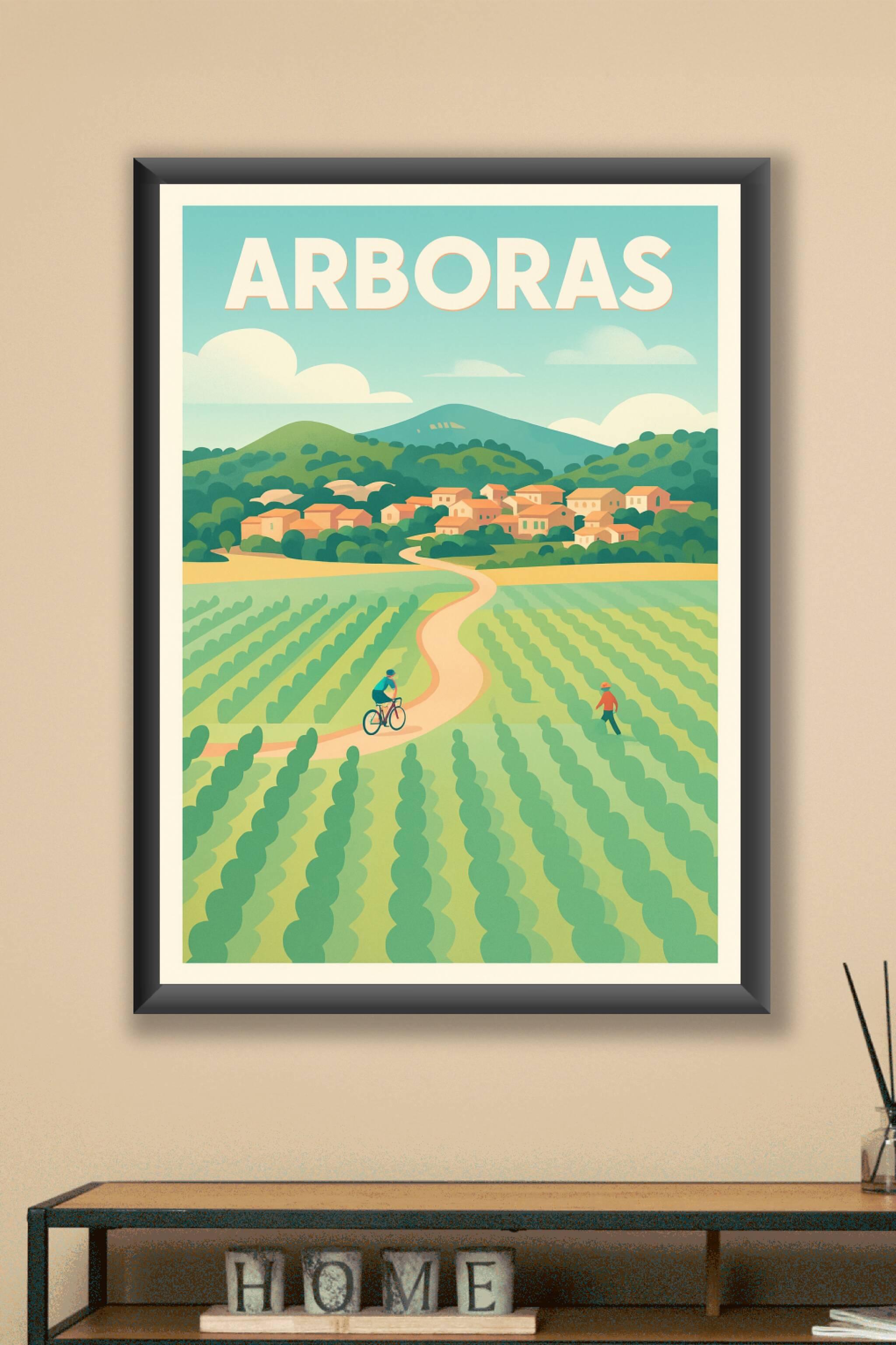 Affiche Arboras — L'escapade champêtre en pleine nature · poster d'art de Arboras