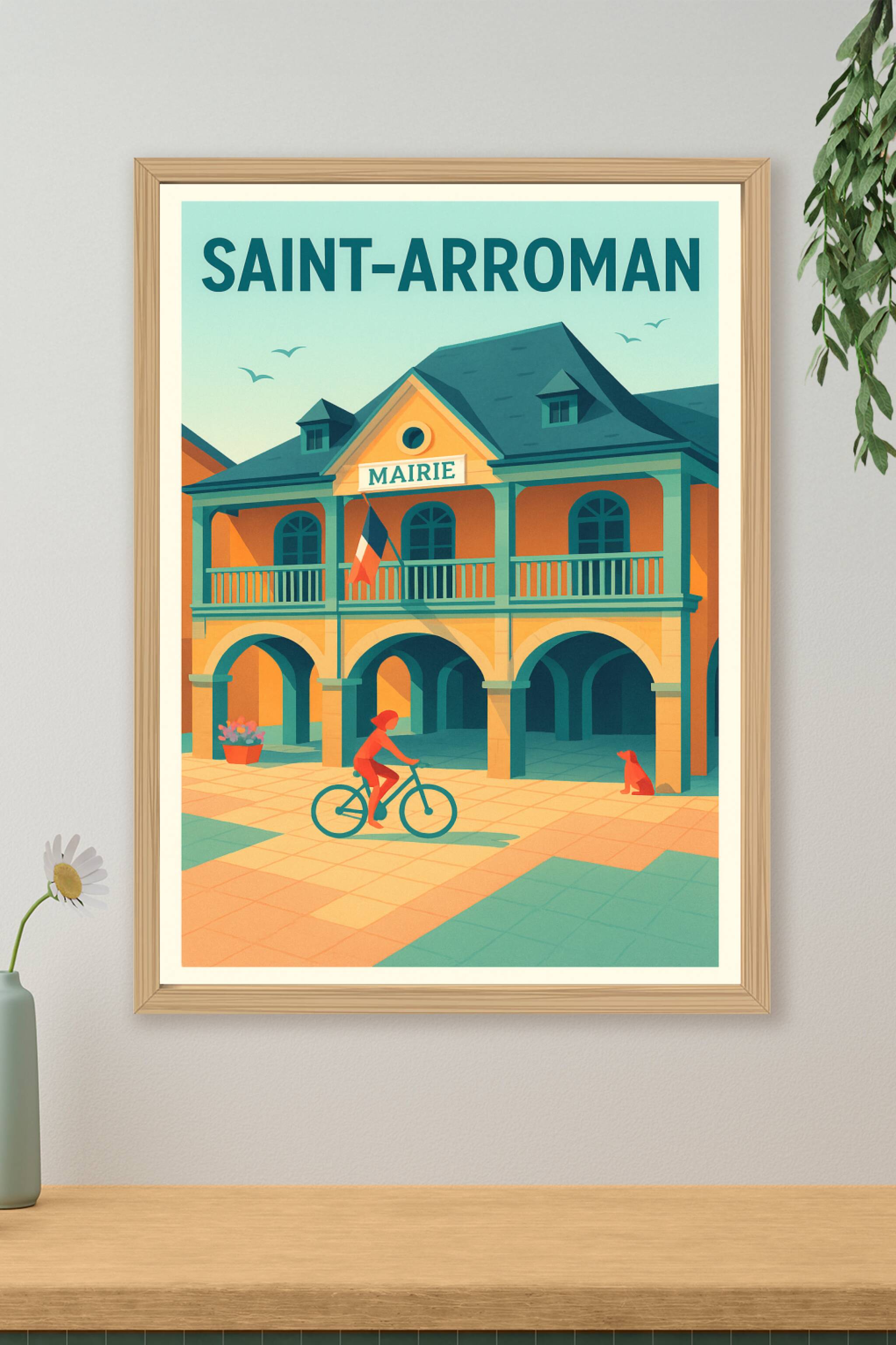 Affiche de Saint-Arroman - Charme et quiétude au cœur du village