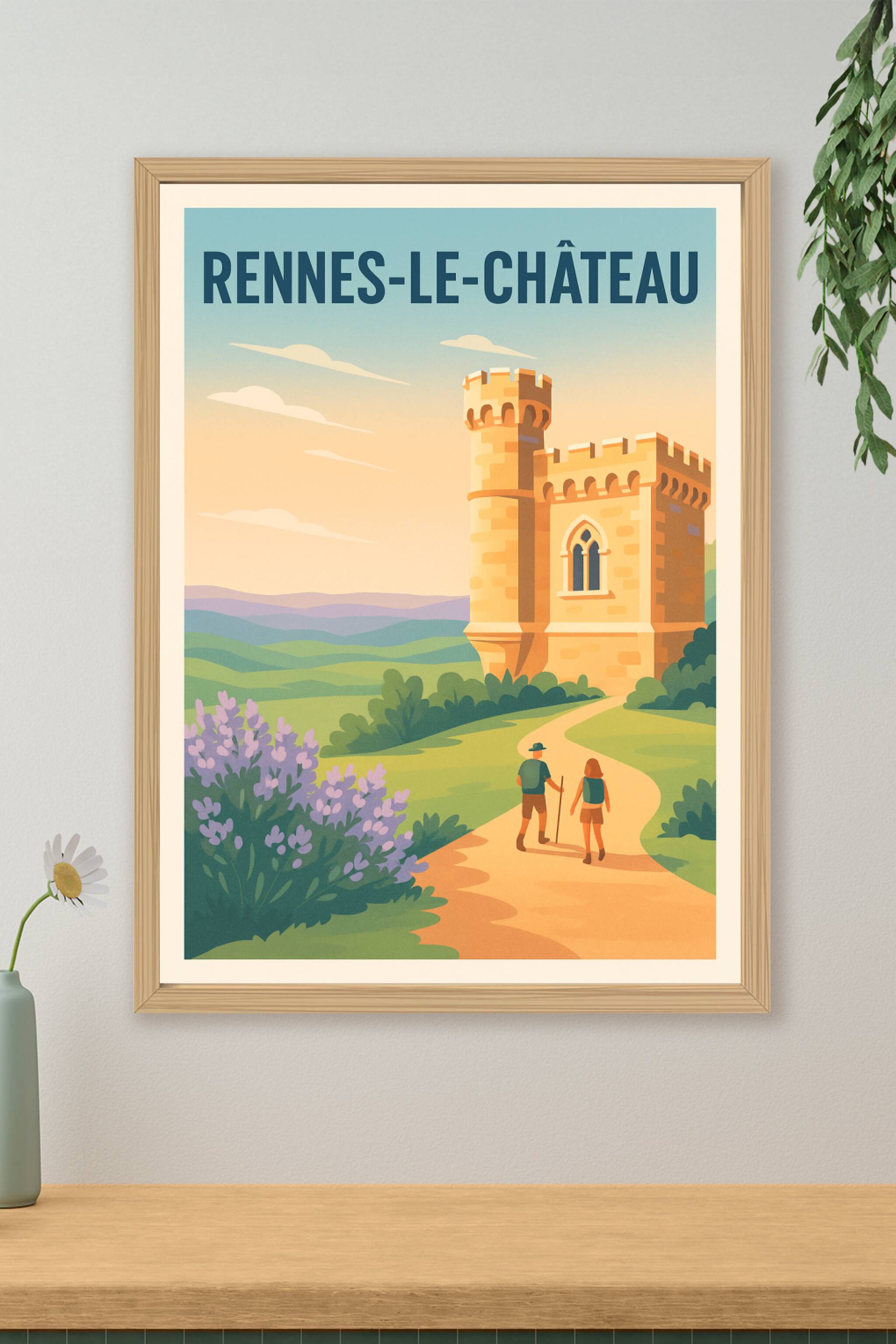 Affiche de Rennes-le-Château - Évasion au cœur du mystère