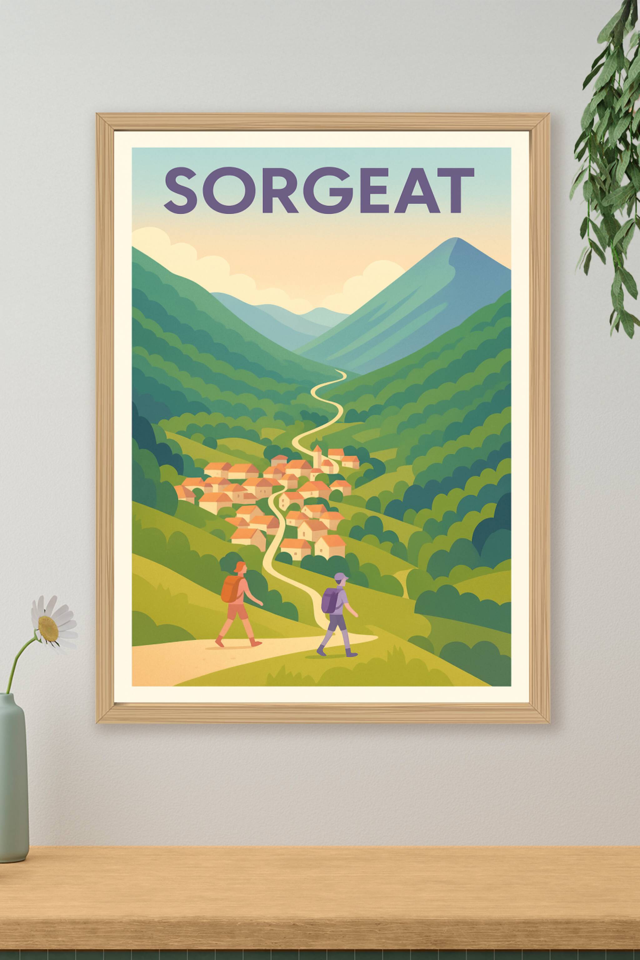 Affiche de Sorgeat - Évasion en pleine nature