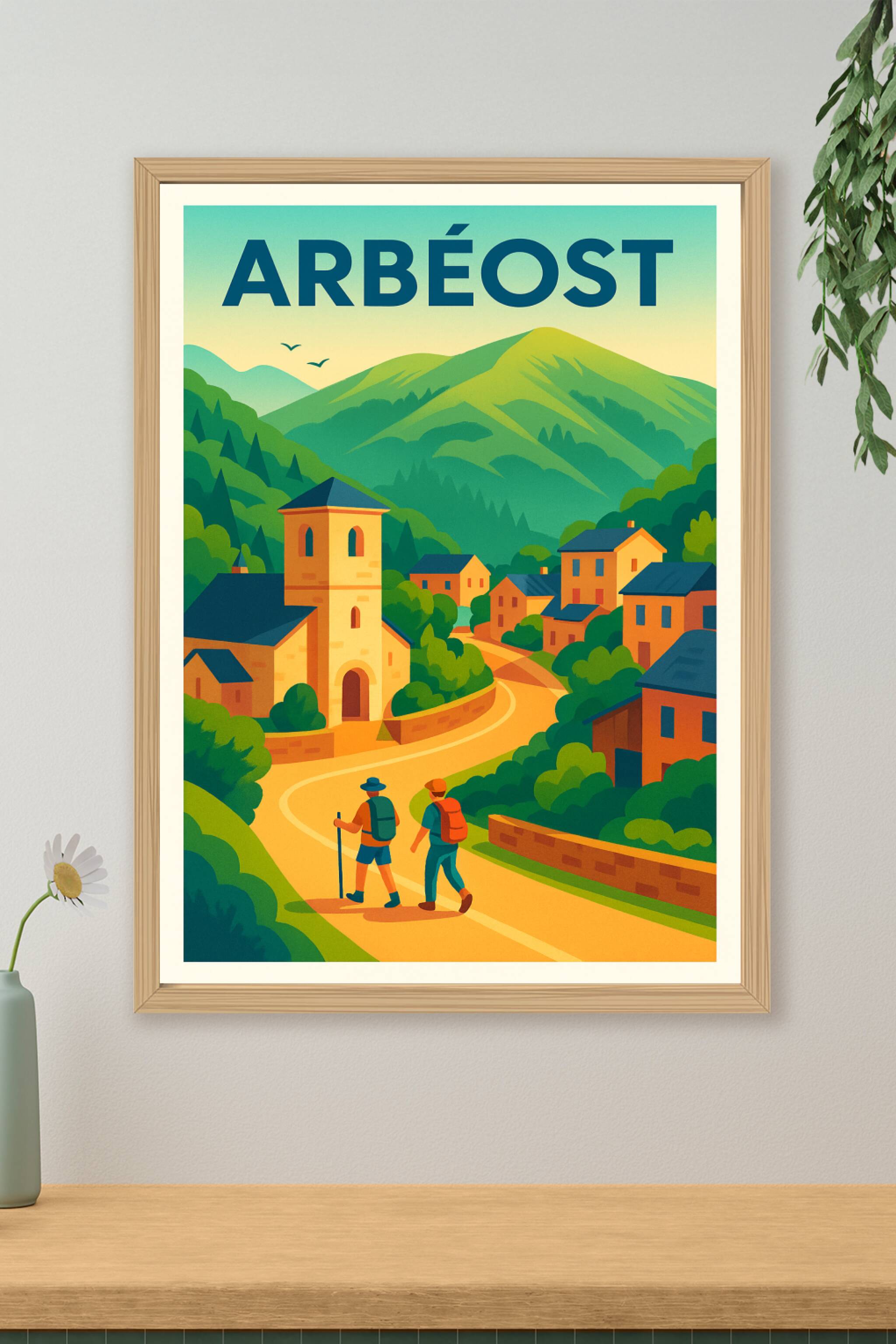 Affiche de Arbéost - Échappée nature au cœur des Pyrénées