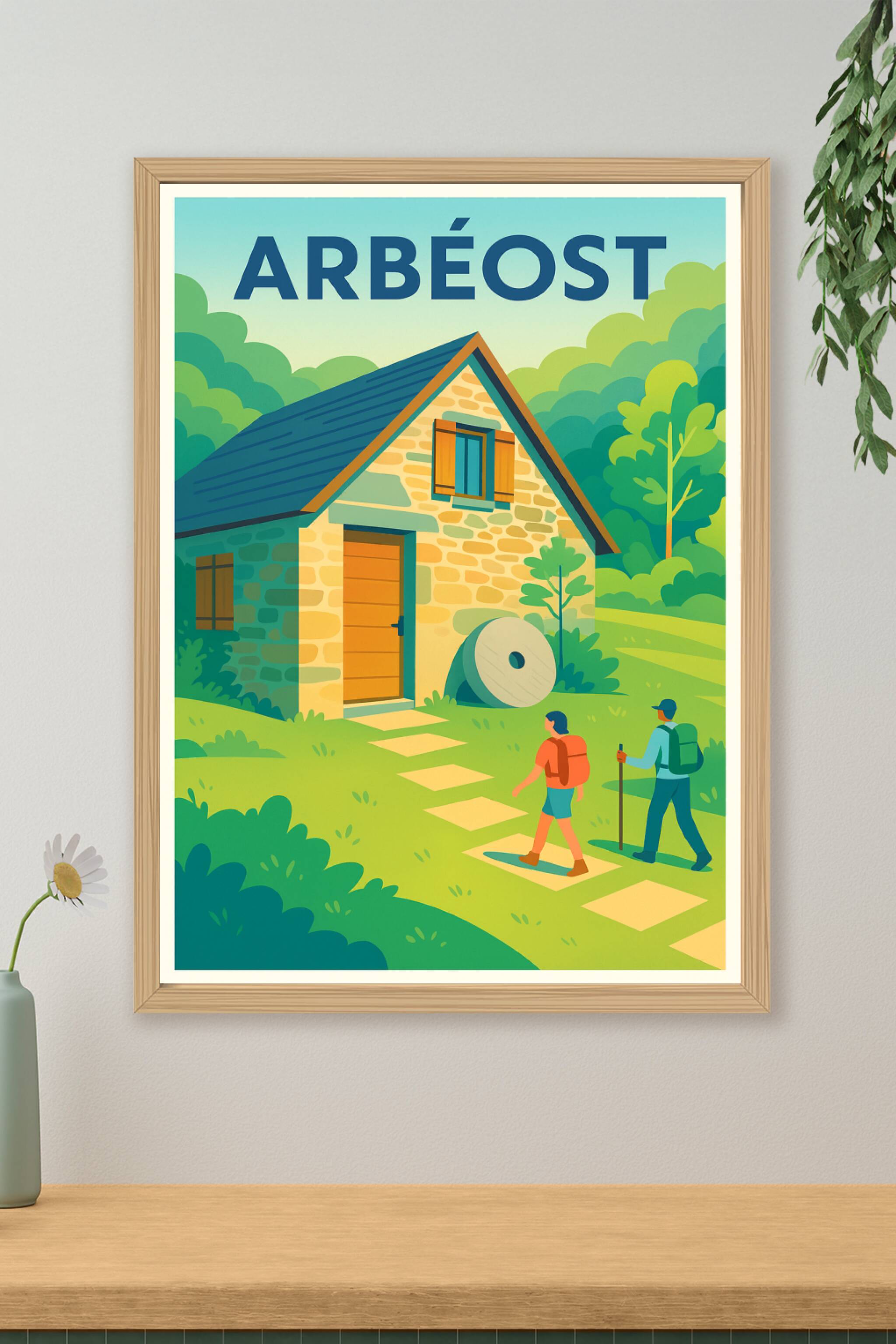 Affiche de Arbéost - Escapade nature et charme rural