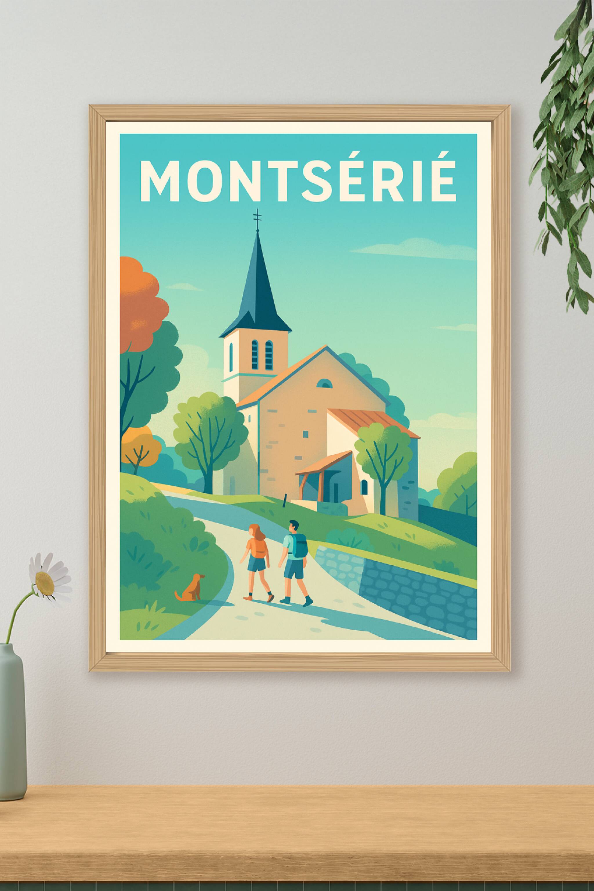 Affiche de Montsérié - Promenade bucolique au cœur du village