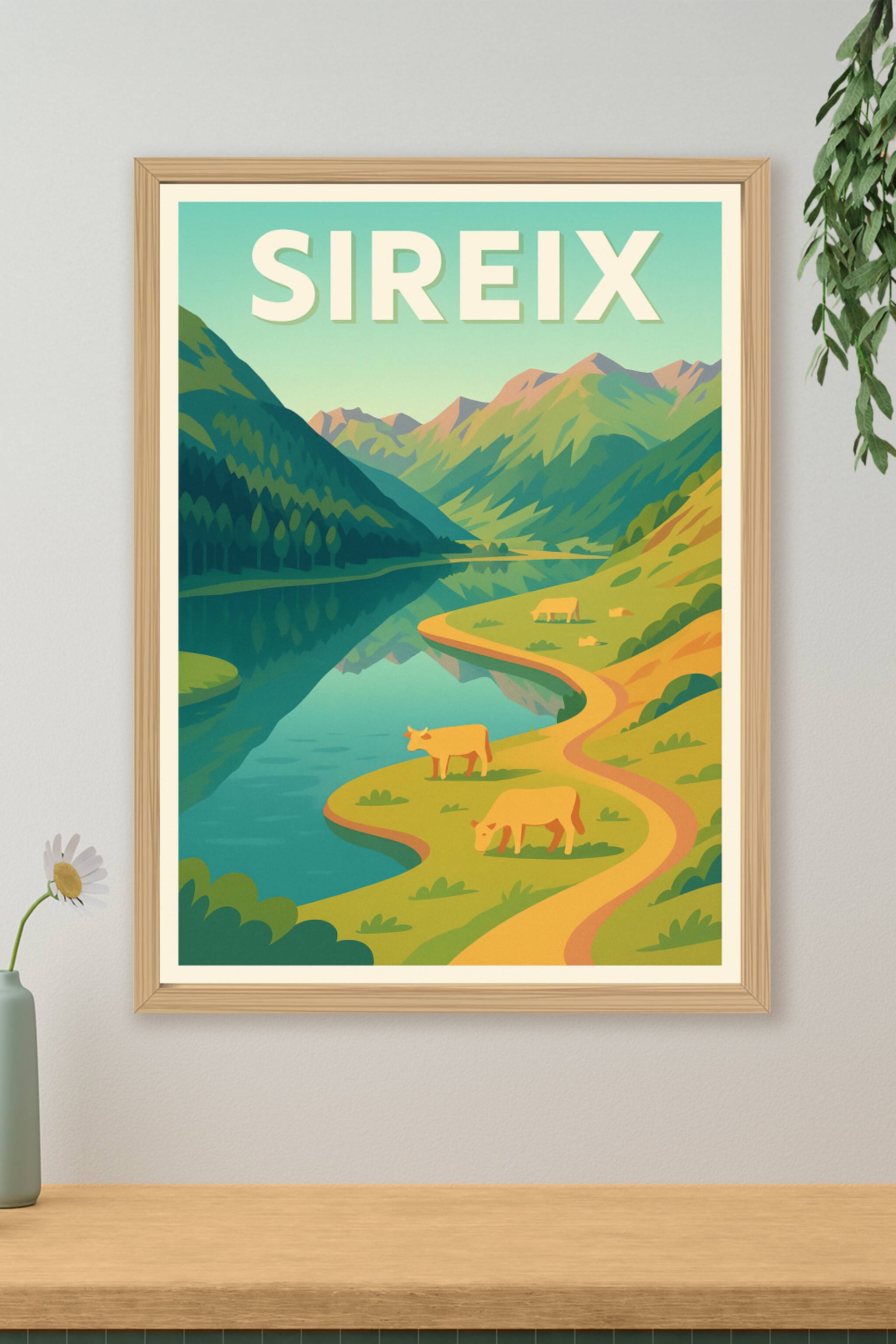 Affiche de Sireix - L’évasion bucolique en vallée pyrénéenne