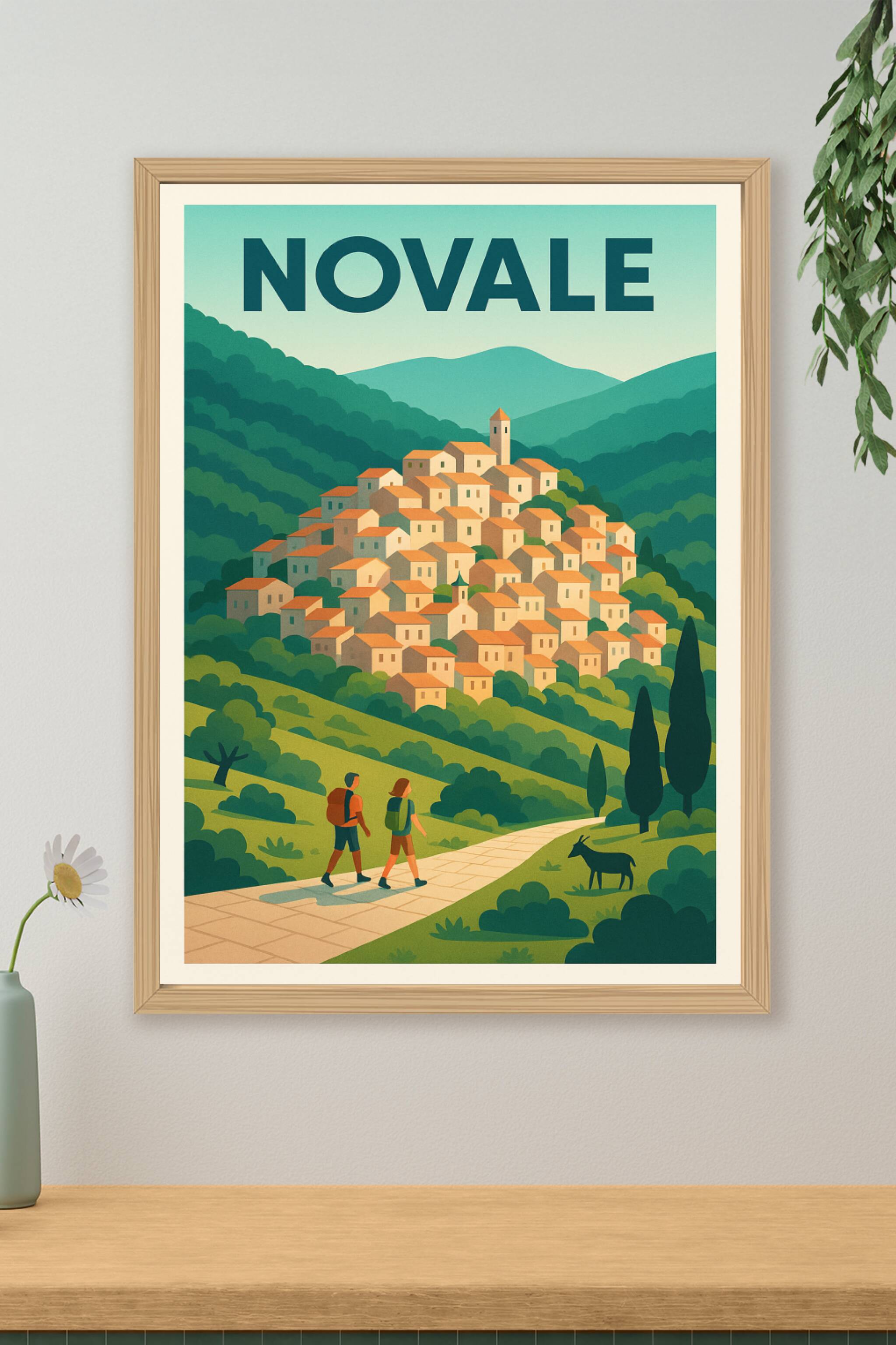 Affiche de Novale - L'escapade idyllique au cœur des collines