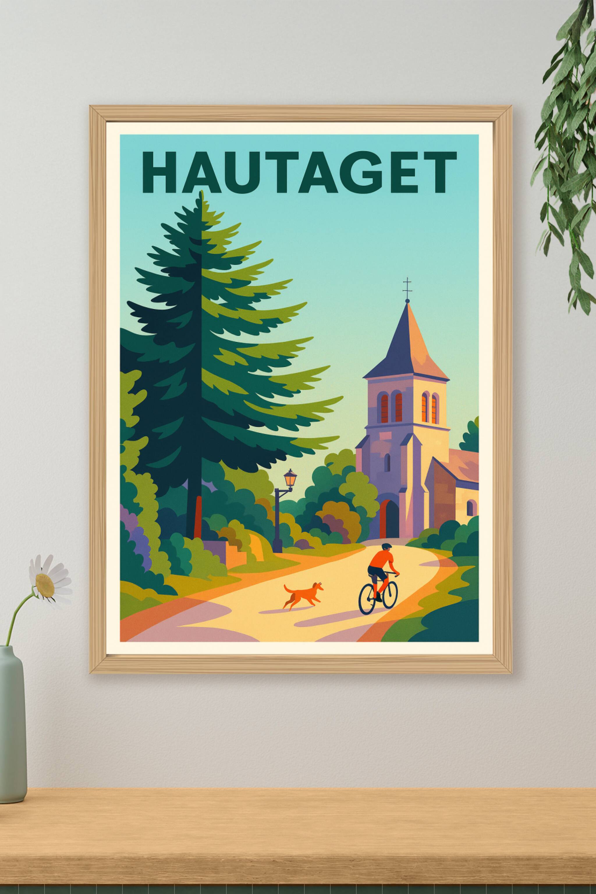 Affiche de Hautaget - Douceur de vie à la campagne