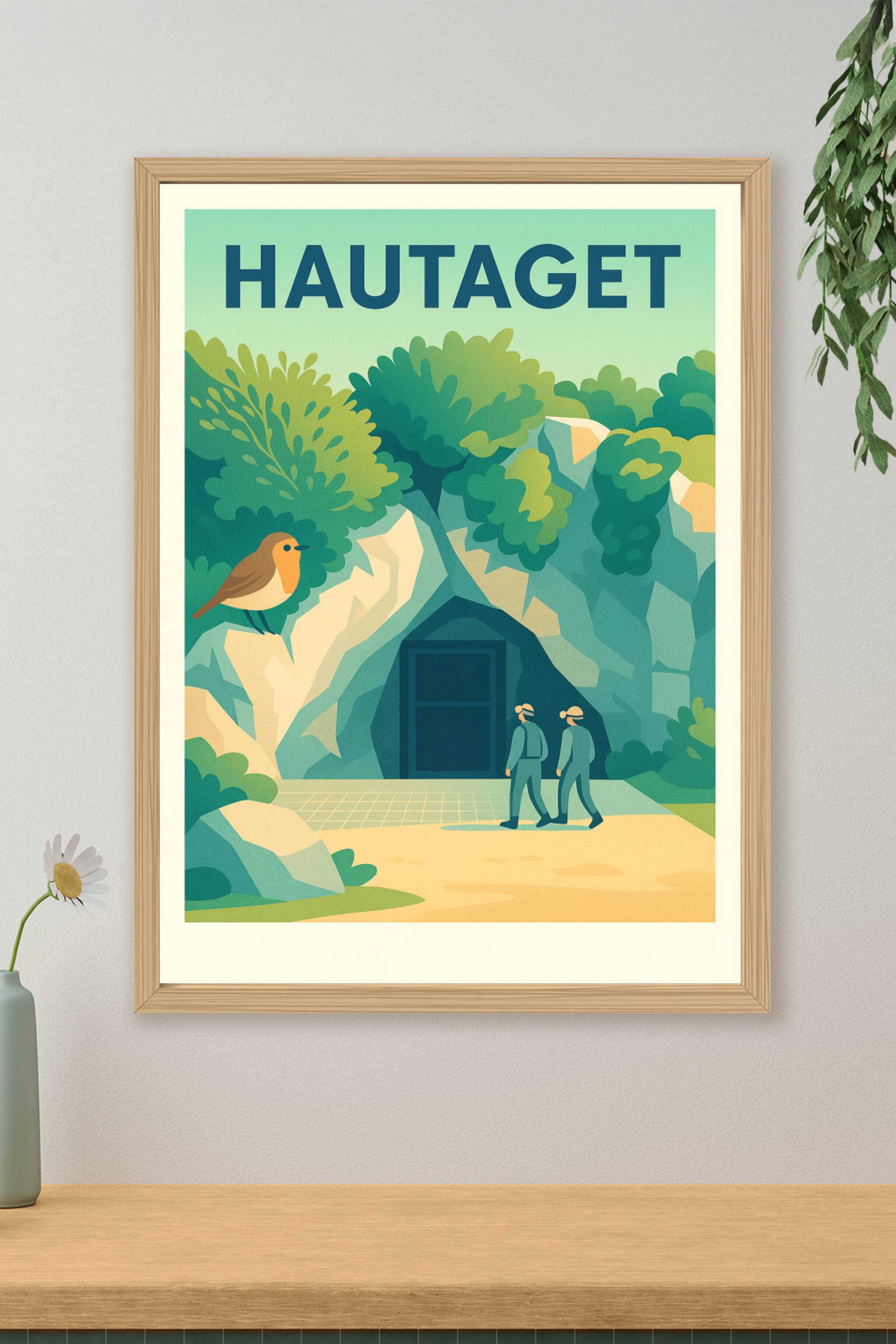Affiche de Hautaget - Invitation à l'exploration souterraine