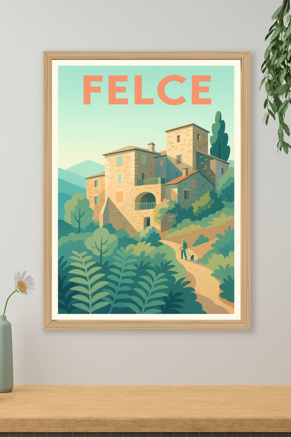 Affiche Felce — Charme et sérénité en pleine nature · poster d'art de Felce