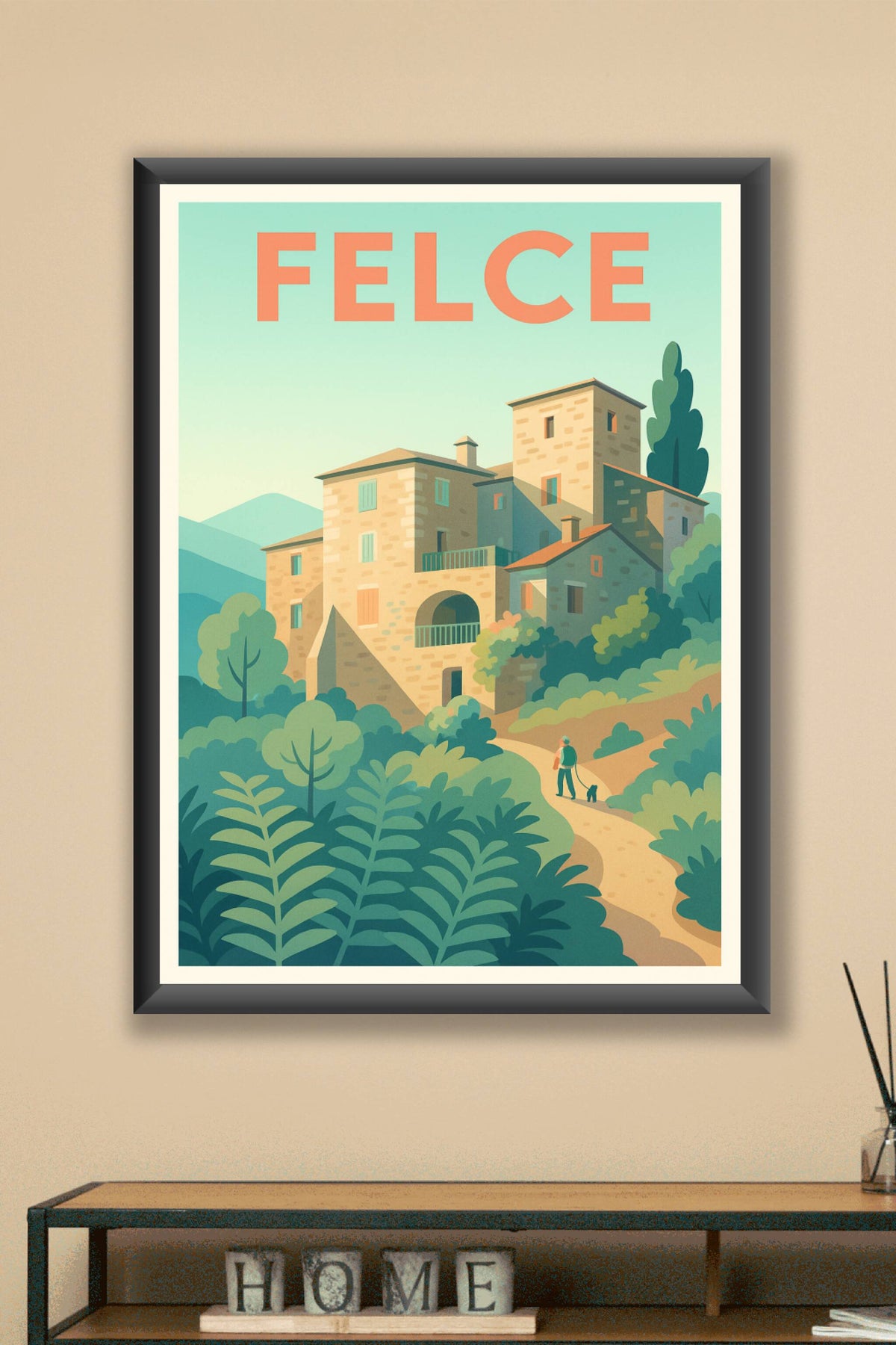 Affiche Felce — Charme et sérénité en pleine nature · poster d'art de Felce