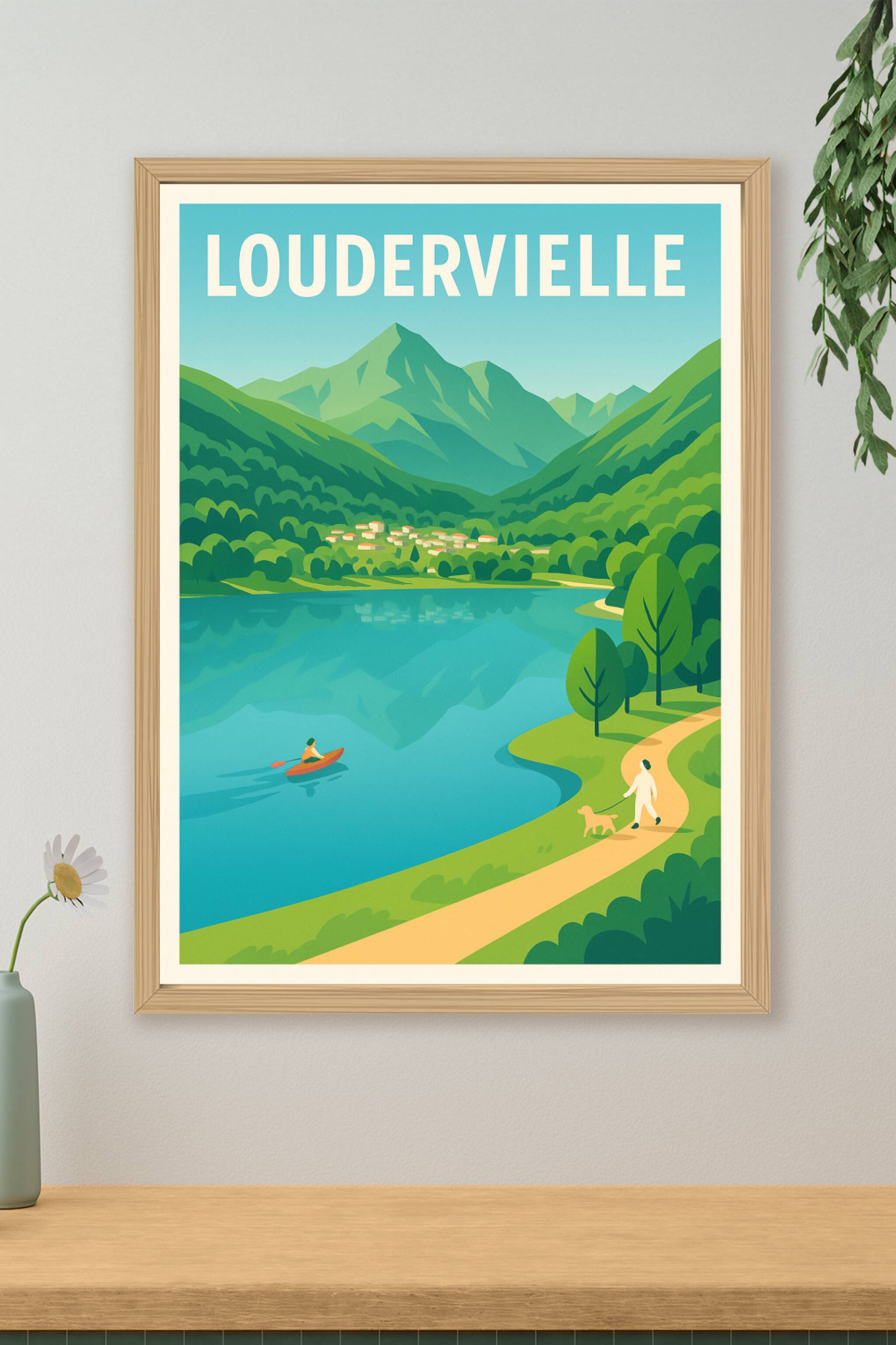 Affiche de Loudonvielle - Évasion nature au cœur des Pyrénées
