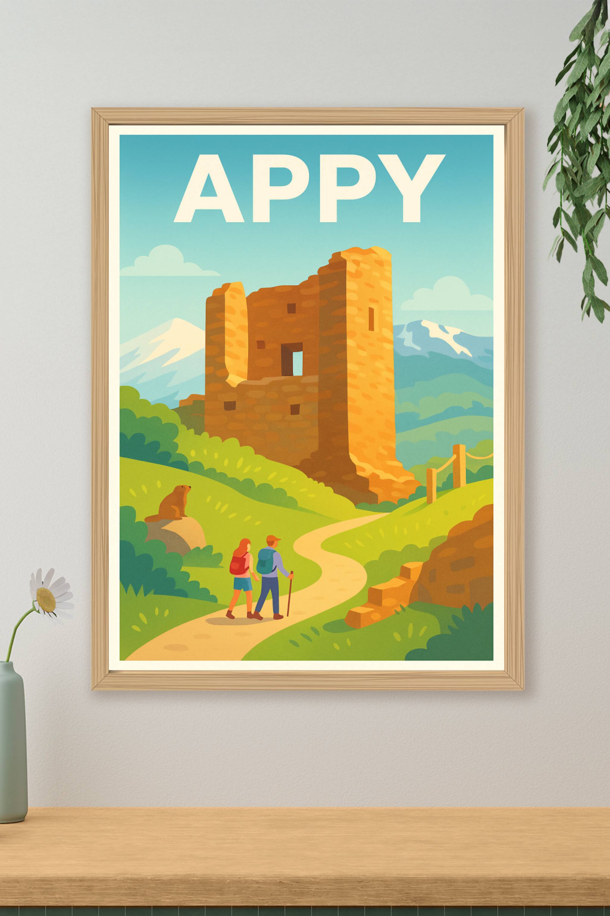 Affiche de Appy - Évasion au cœur des ruines emblématiques