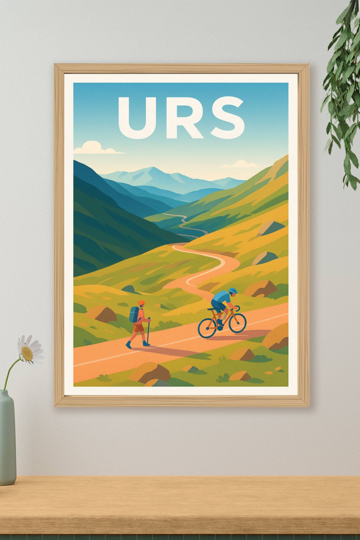 Affiche Urs — Évasion en pleine nature · poster d'art de Urs