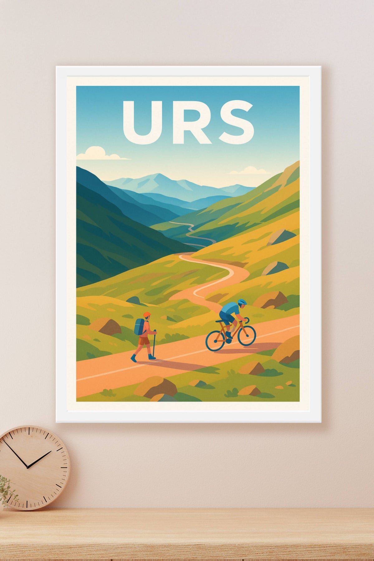 Affiche Urs — Évasion en pleine nature · poster d'art de Urs