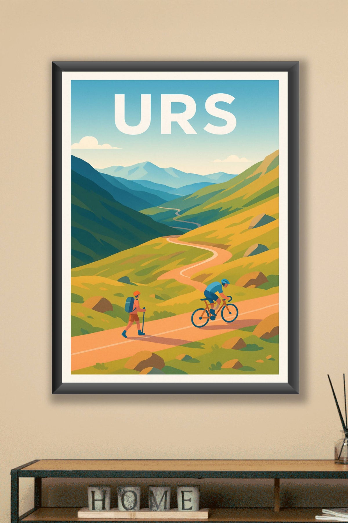 Affiche Urs — Évasion en pleine nature · poster d'art de Urs