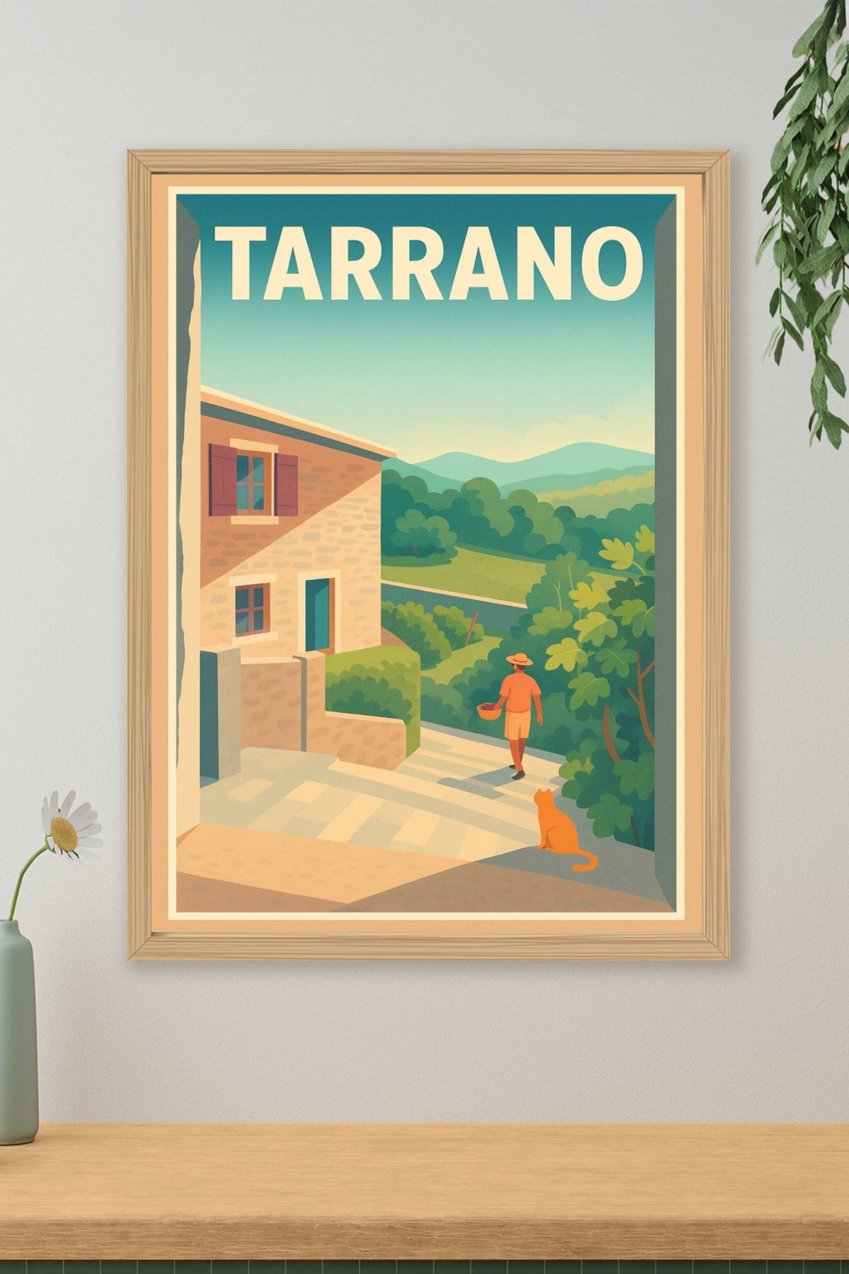 Affiche Tarrano — Escapade paisible en pleine nature · poster d'art de Tarrano