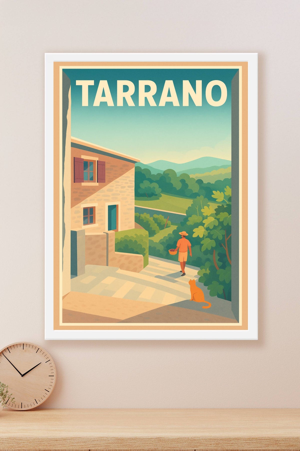 Affiche Tarrano — Escapade paisible en pleine nature · poster d'art de Tarrano
