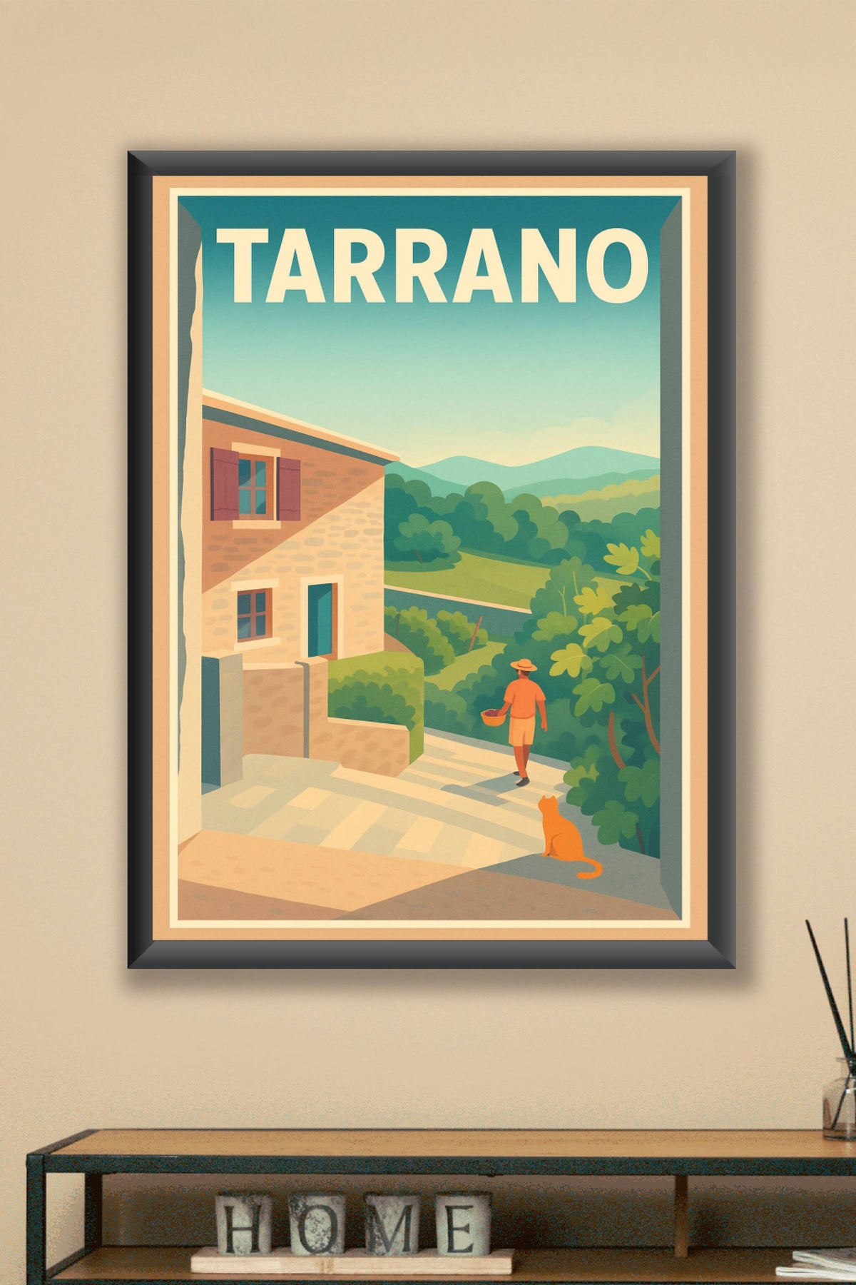 Affiche Tarrano — Escapade paisible en pleine nature · poster d'art de Tarrano