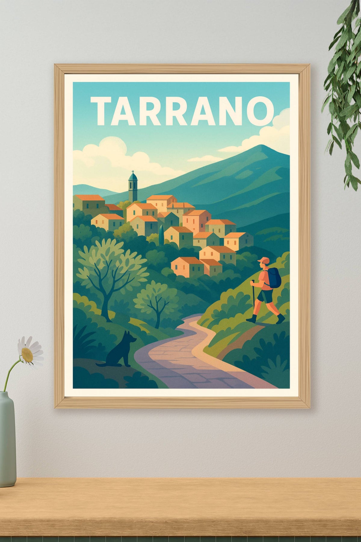Affiche Tarrano — Escapade pittoresque en pleine nature · poster d'art de Tarrano
