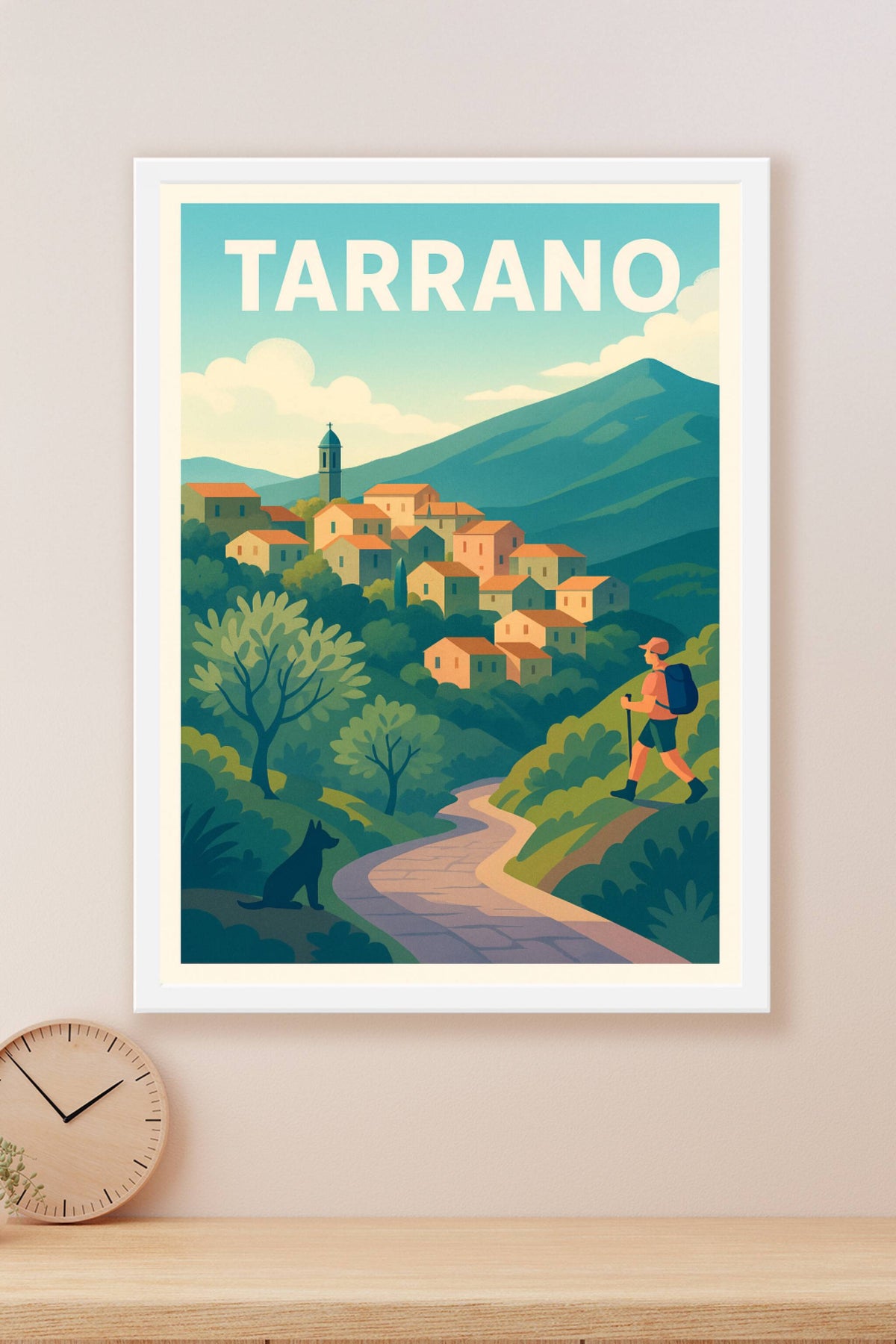 Affiche Tarrano — Escapade pittoresque en pleine nature · poster d'art de Tarrano