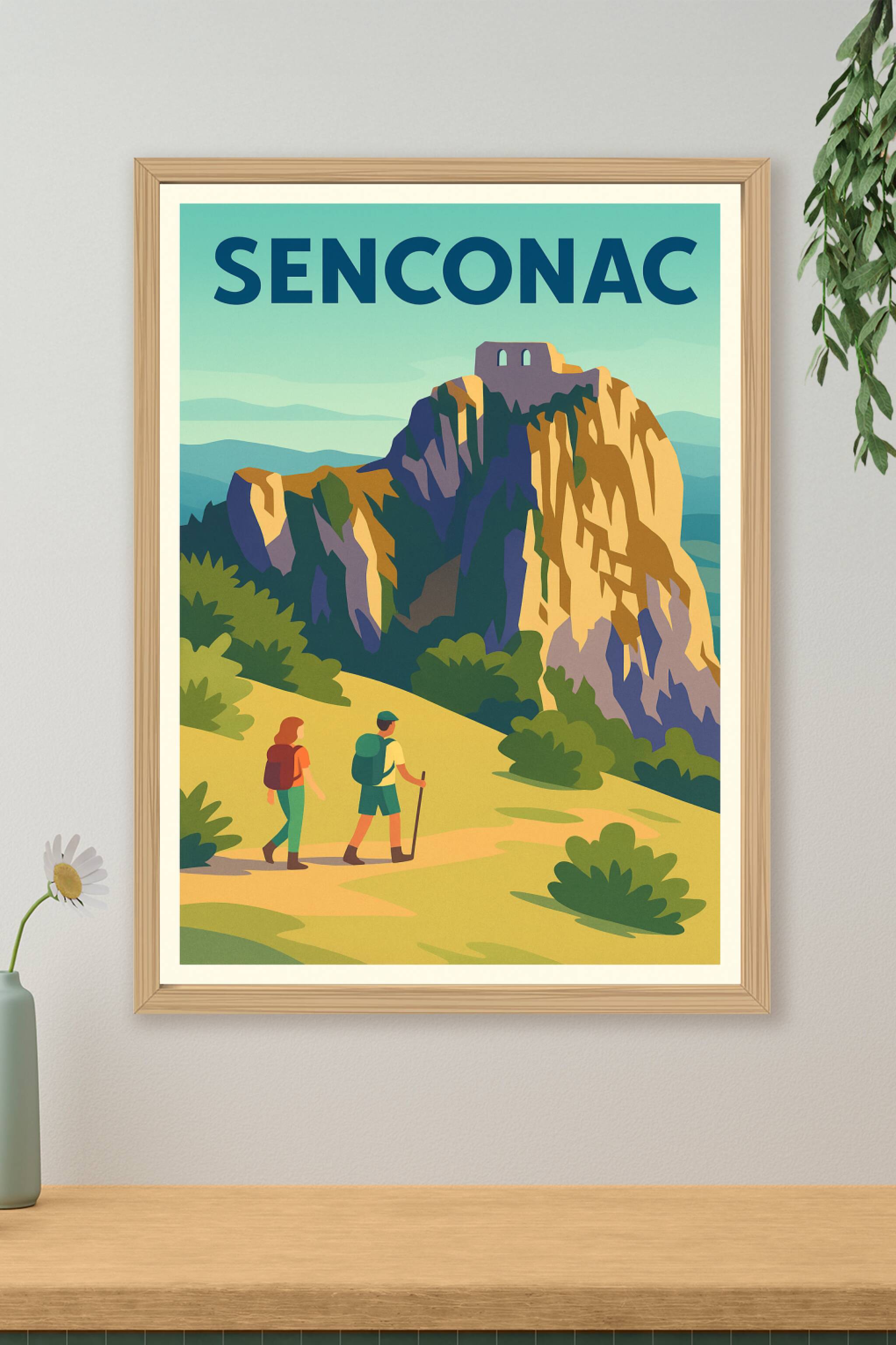 Affiche de Senconac - Invitation à l'Aventure Nature