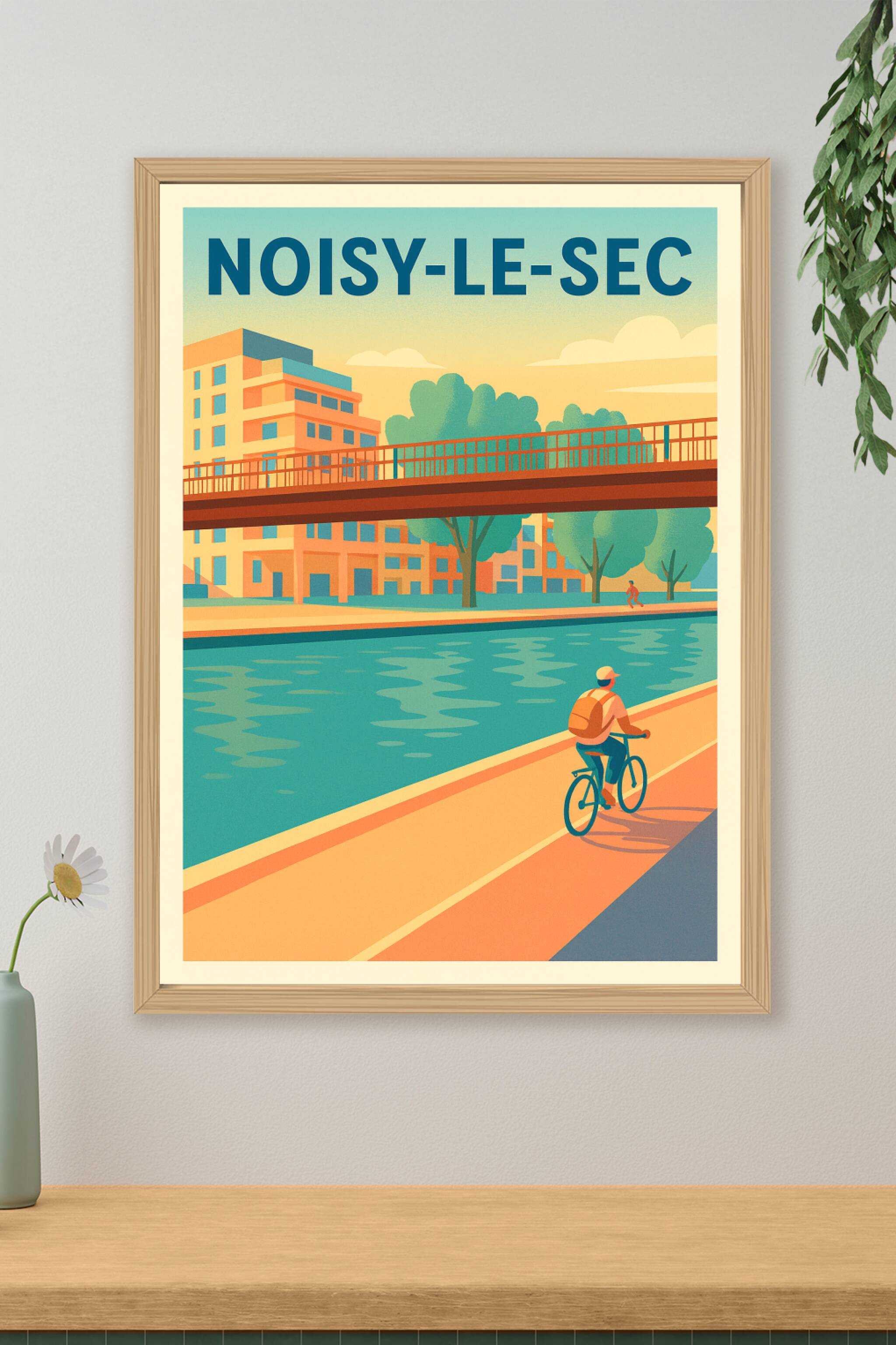 Affiche de Noisy-le-Sec - Balade au fil de l'eau