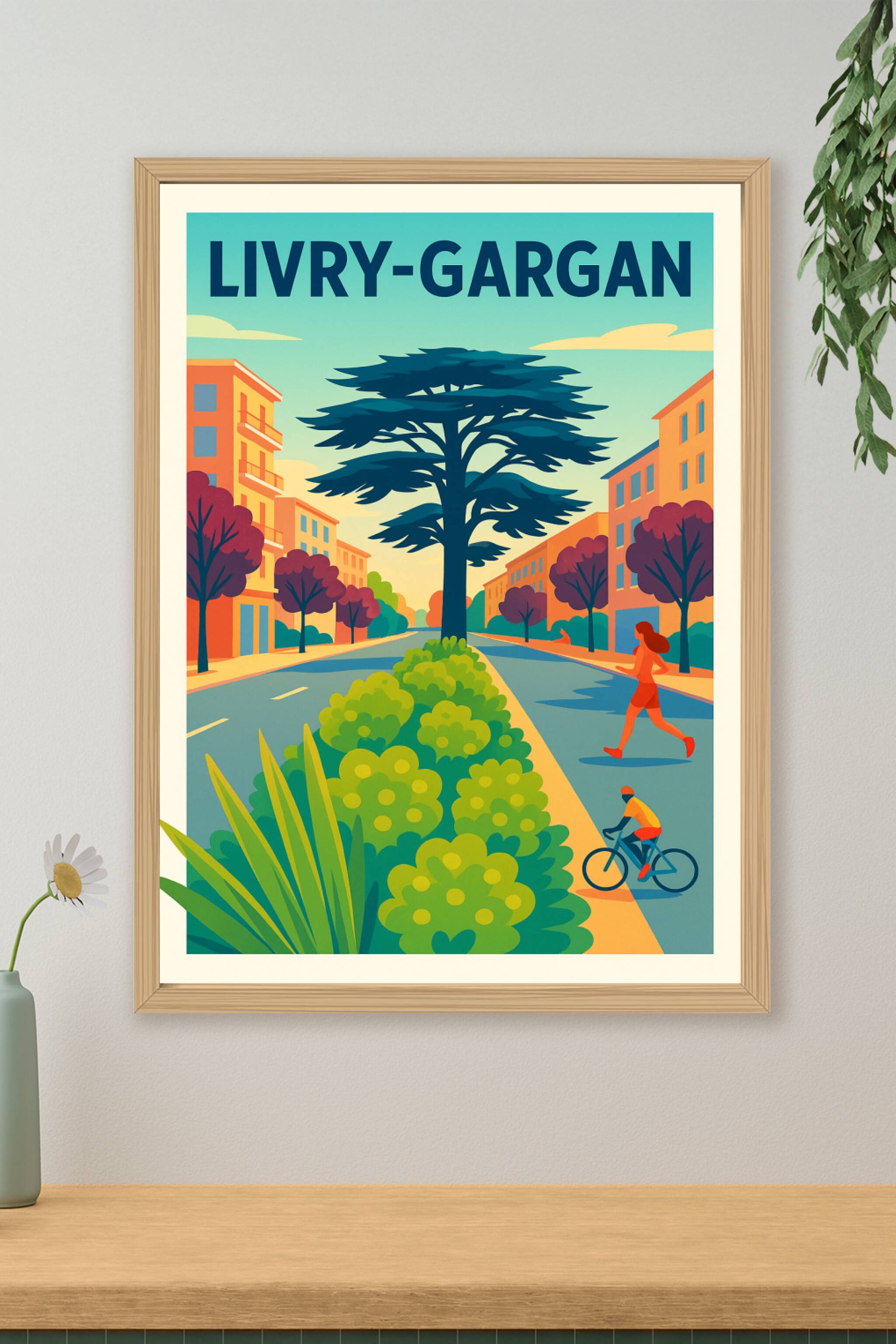 Affiche de Livry-Gargan - Un souffle de nature urbaine
