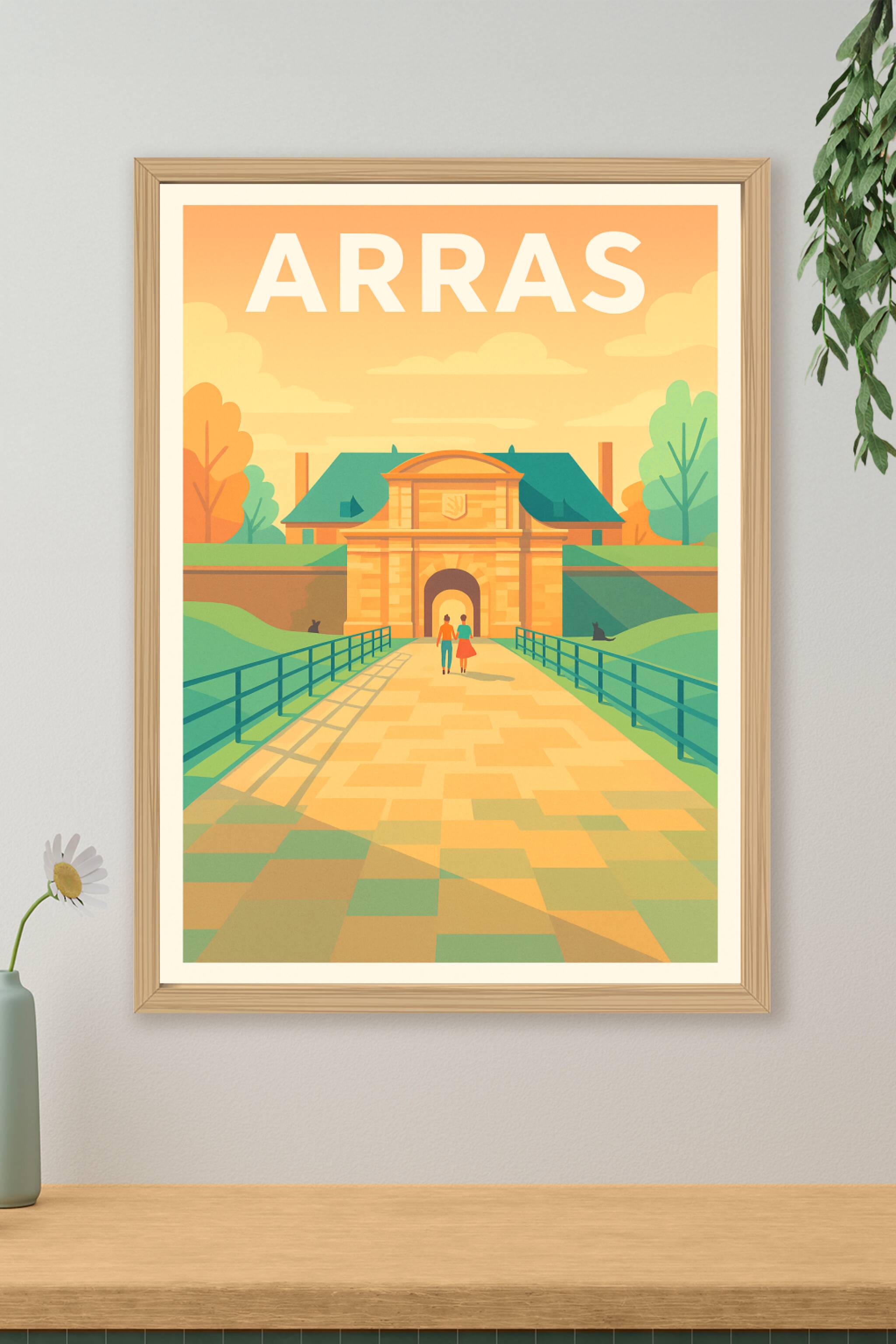 Affiche de Arras - Promenade au cœur de l'histoire