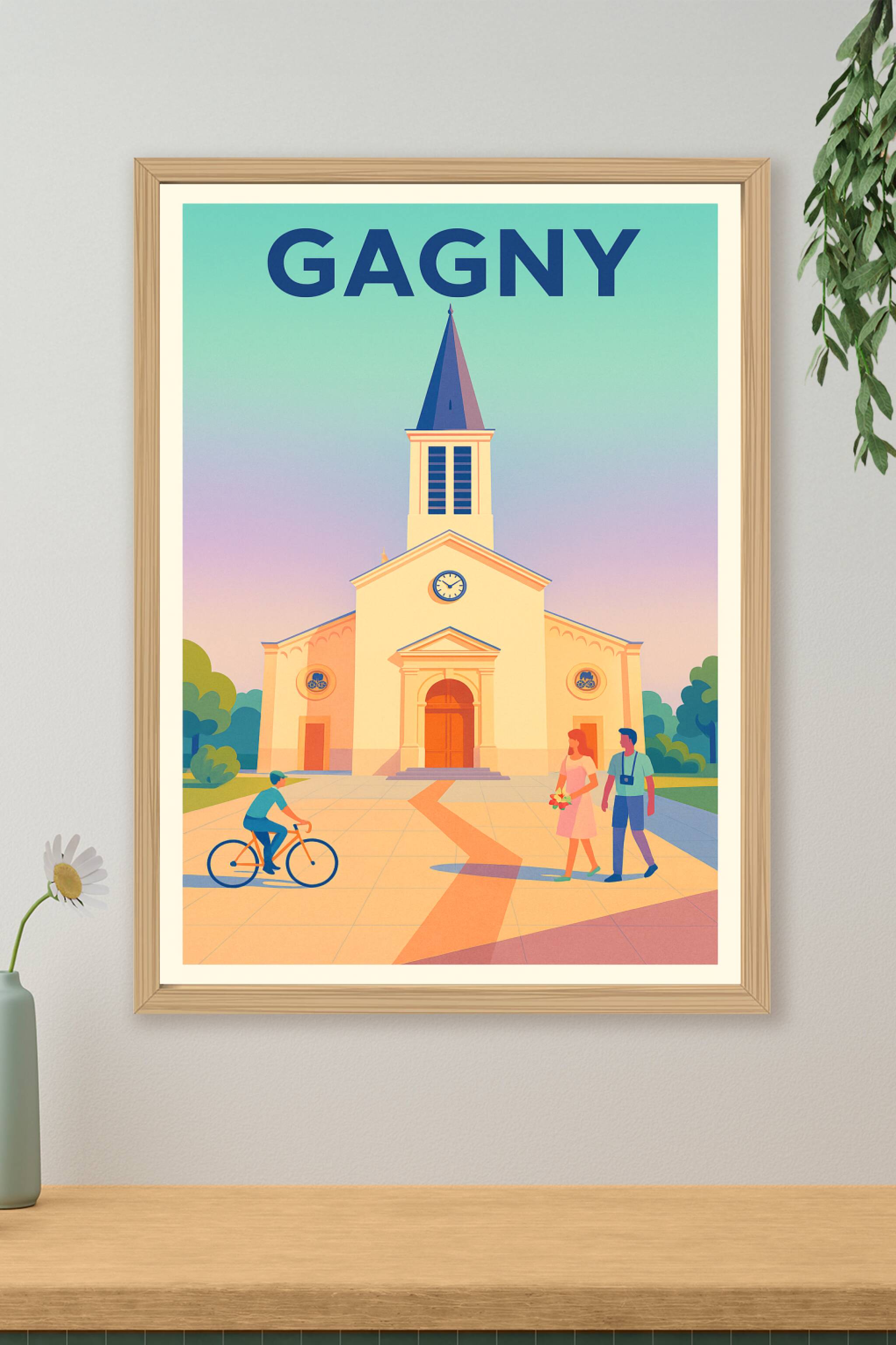Affiche de Gagny - Charme et sérénité au cœur de la ville