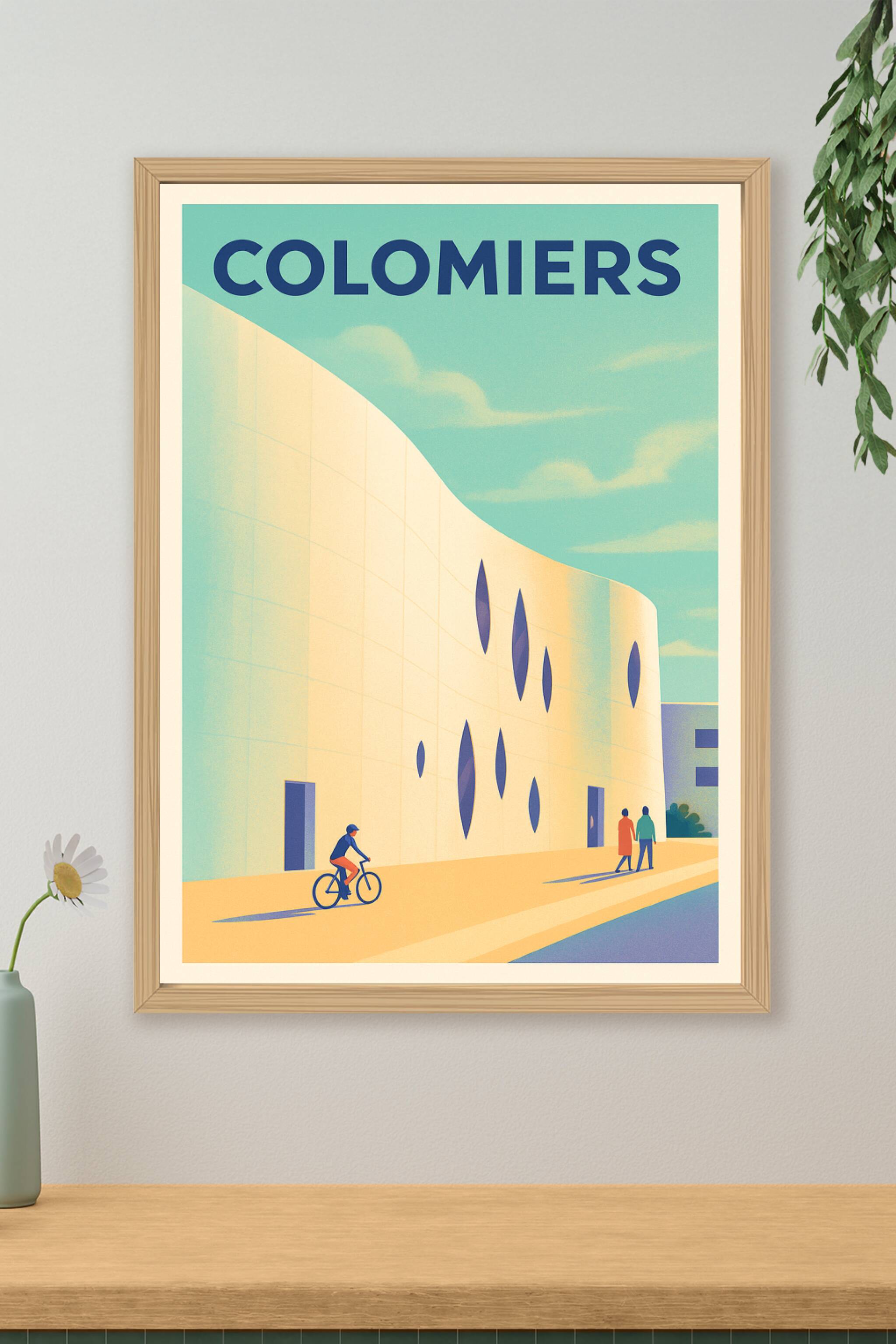 Affiche de Colomiers - Architecture et douceur de vivre