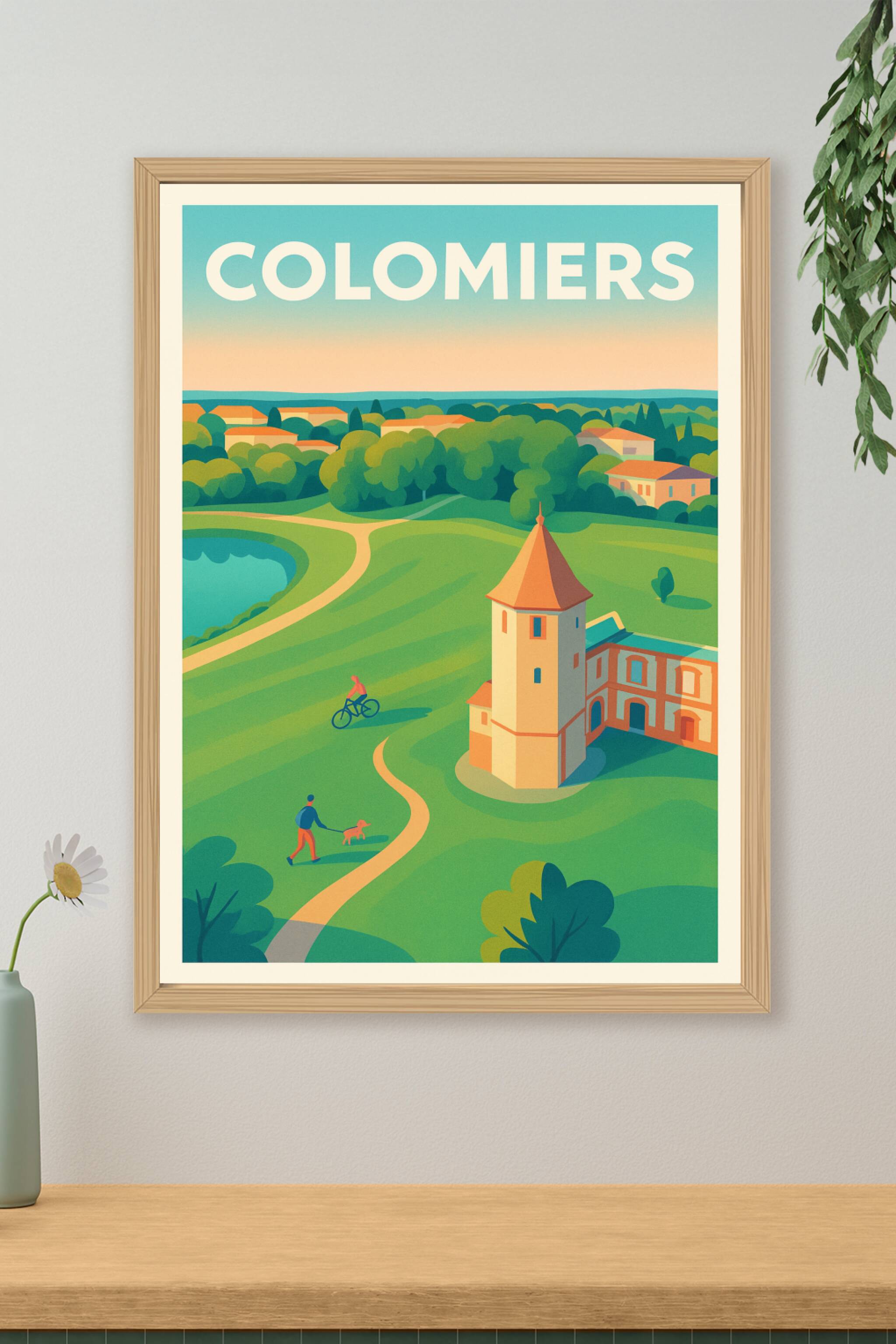 Affiche de Colomiers - Évasion verte au cœur de la ville