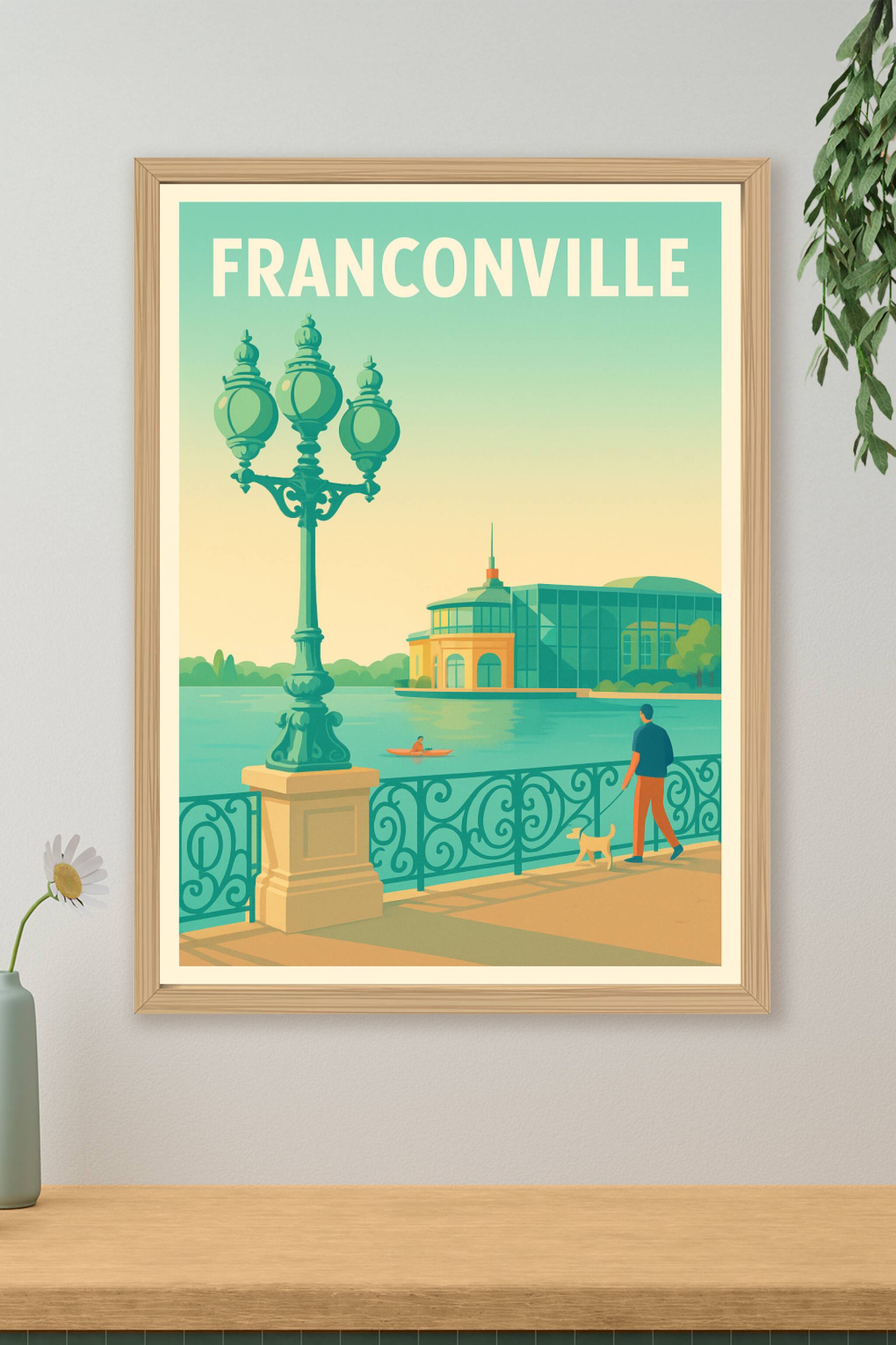 Affiche de Franconville - Évasion au bord de l'eau