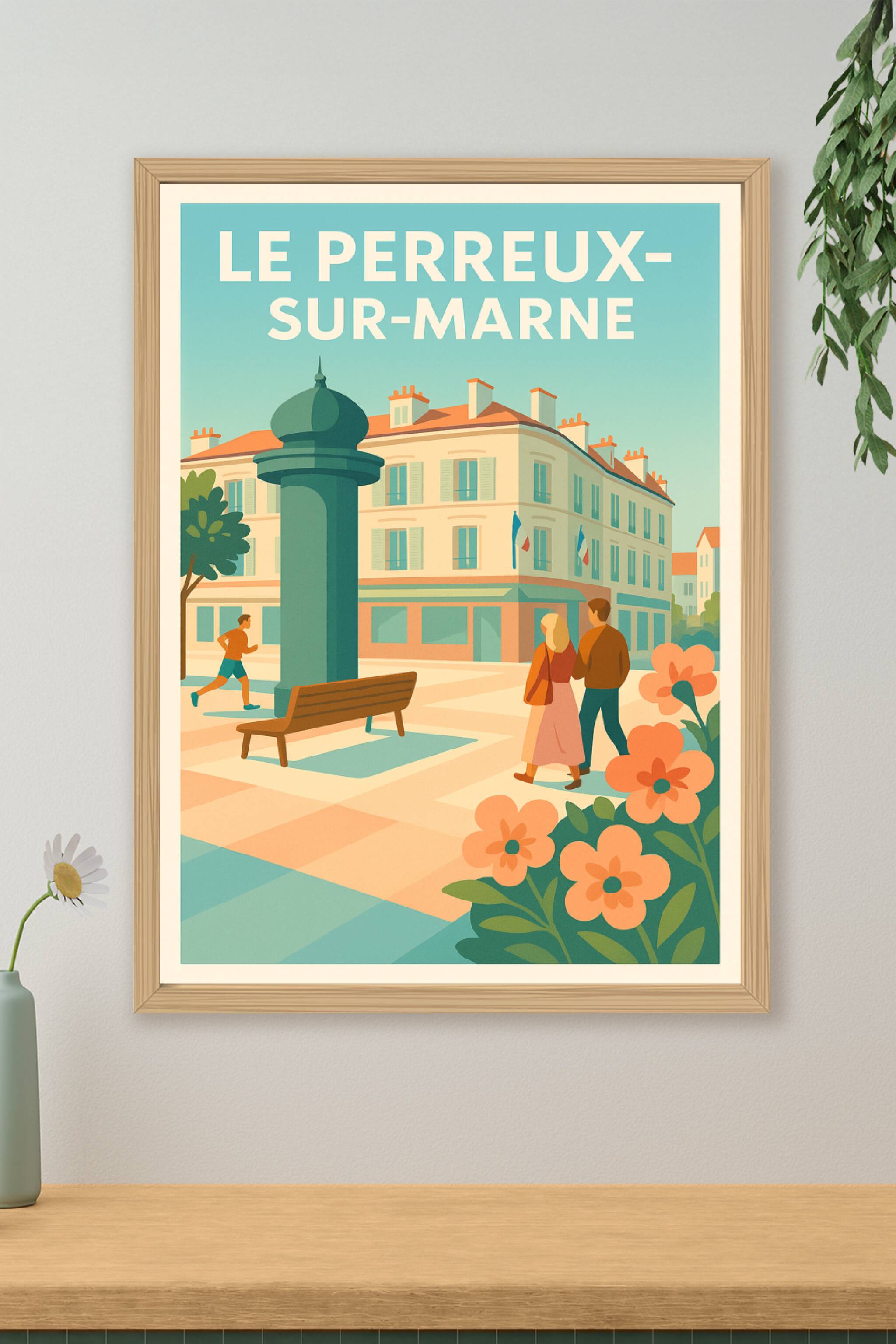 Affiche de Le Perreux-sur-Marne - Charme et Sérénité au cœur de la Ville