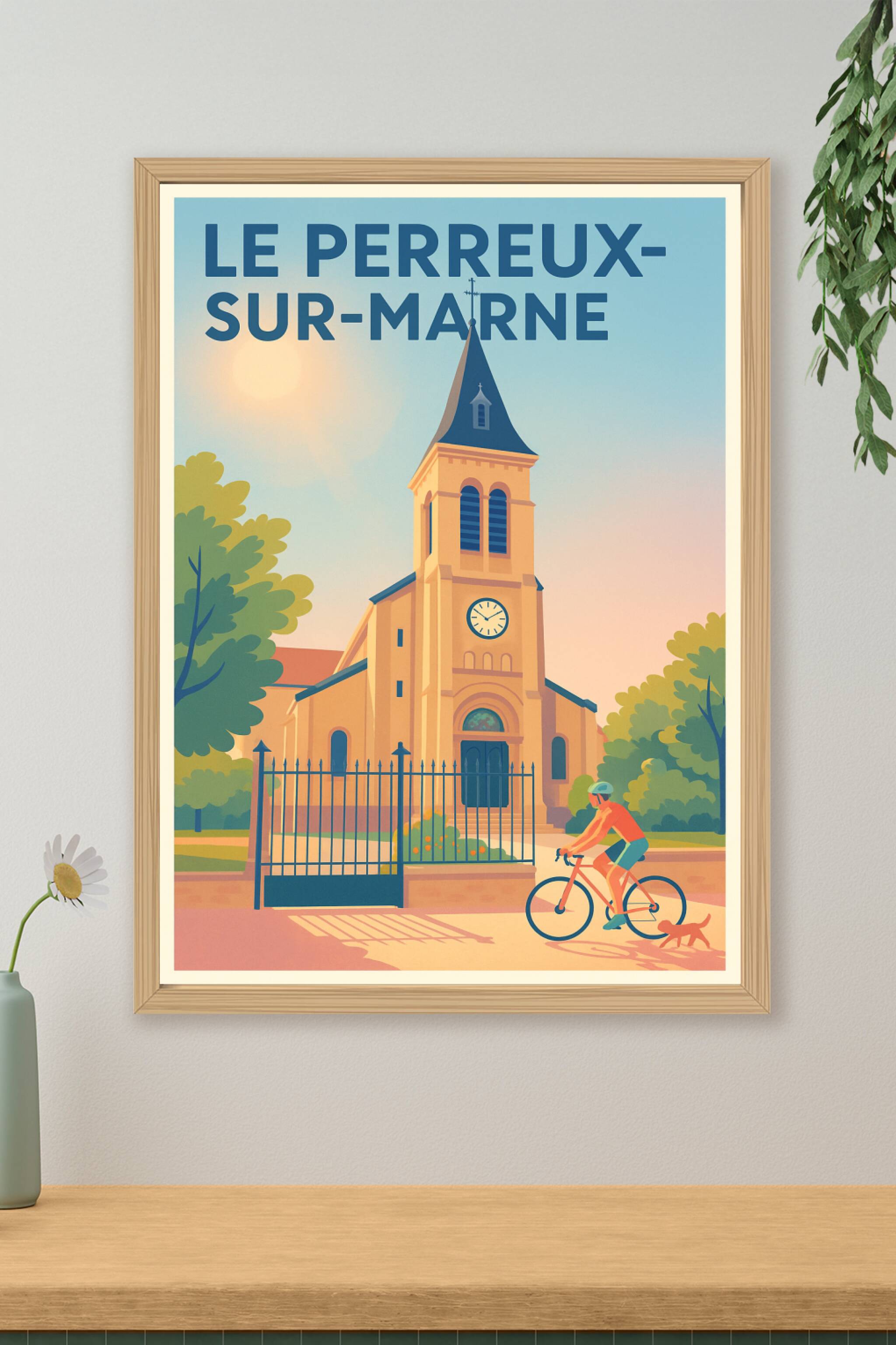 Affiche de Le Perreux-sur-Marne - Un coin de sérénité à vélo