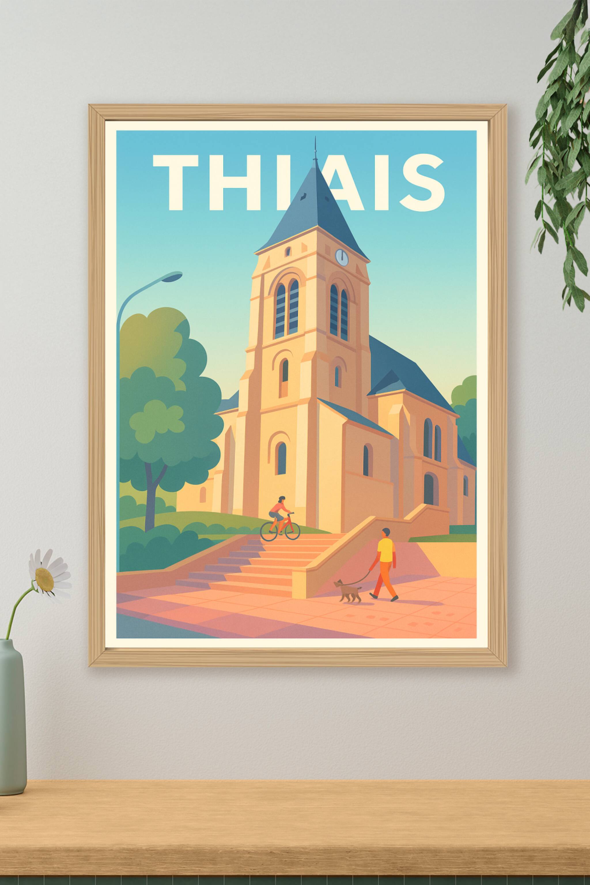 Affiche de Thiais - Charme et sérénité au cœur de la ville