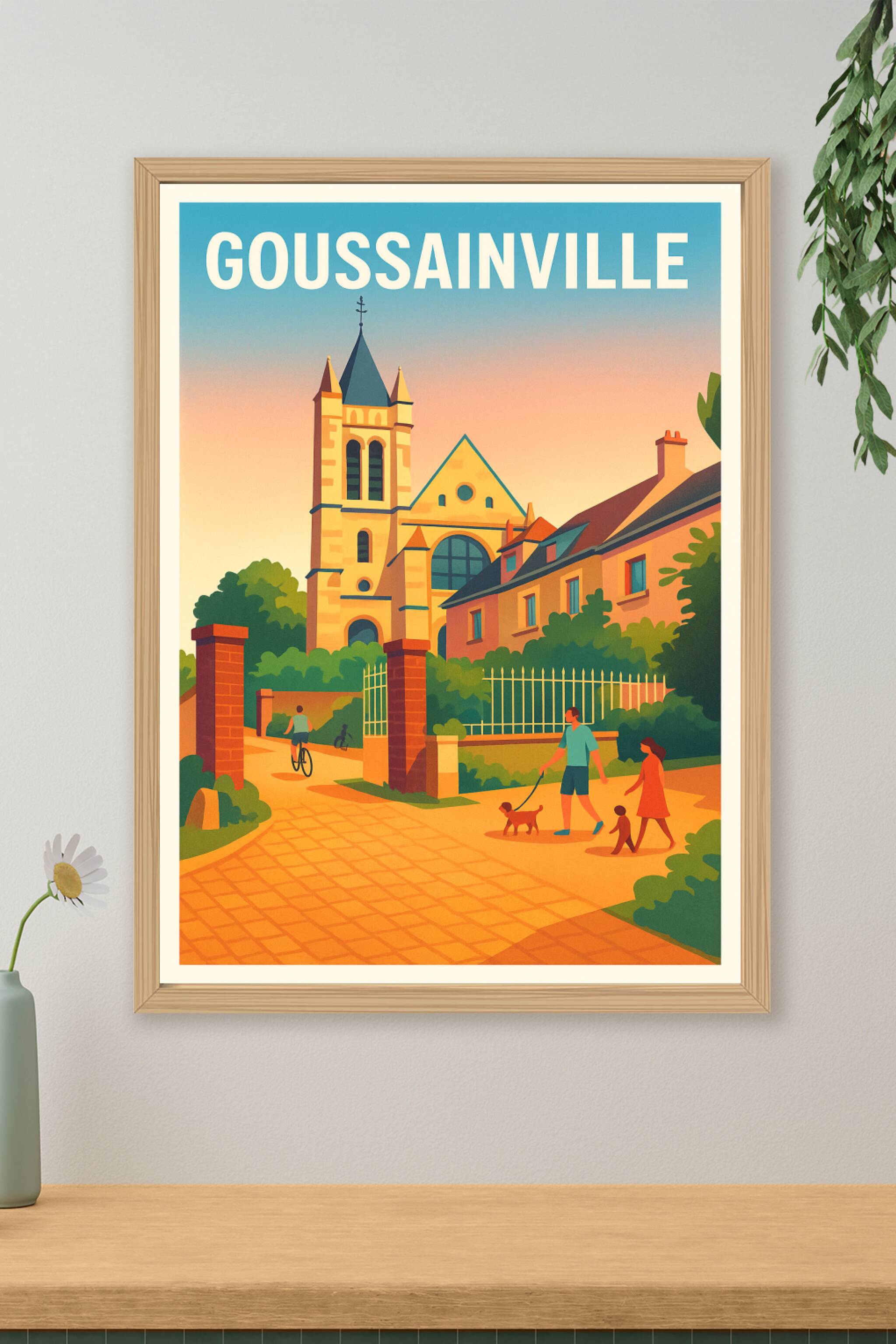 Affiche de Goussainville - Charme paisible et convivial