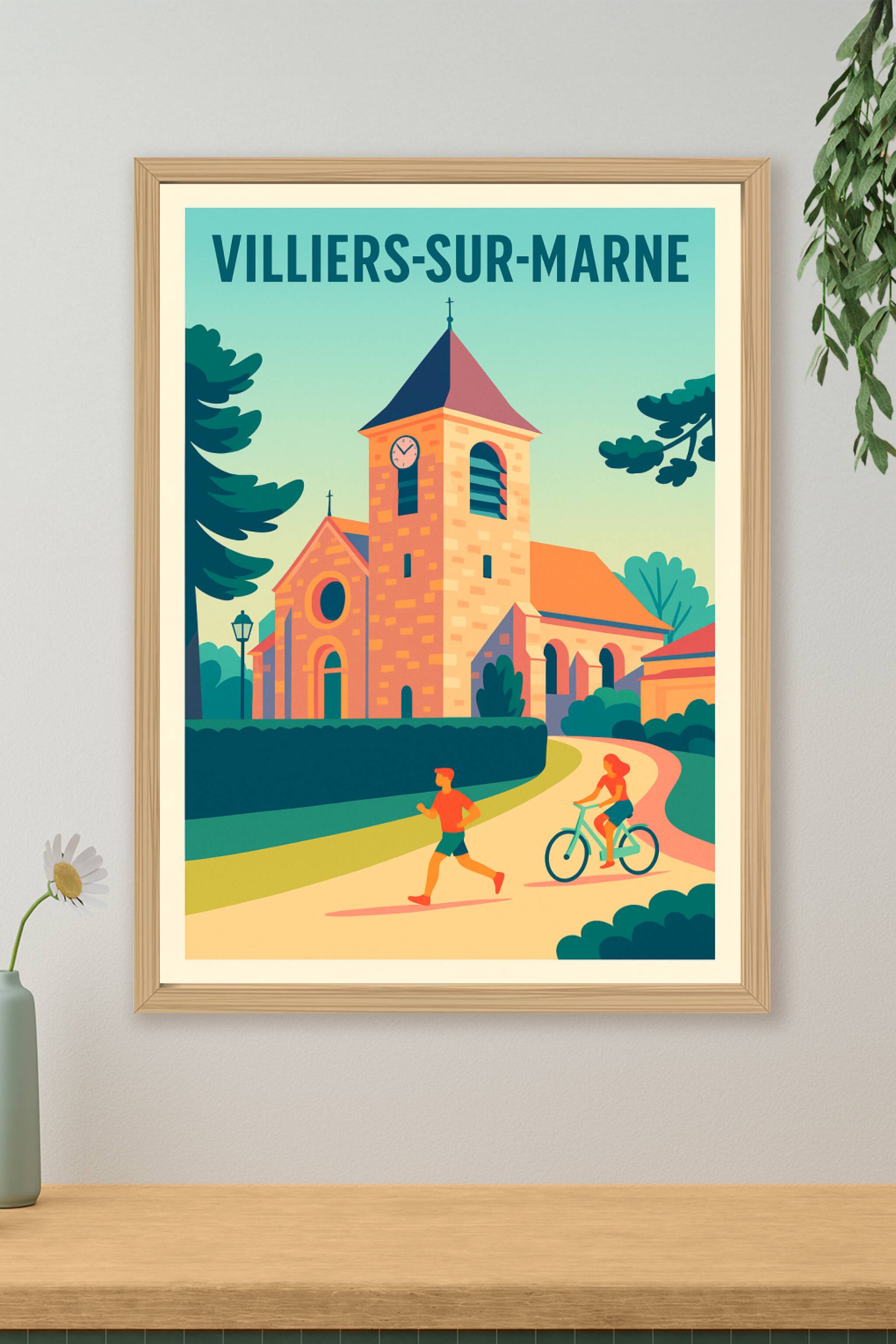 Affiche de Villiers-sur-Marne - Charme et sérénité aux portes de la ville