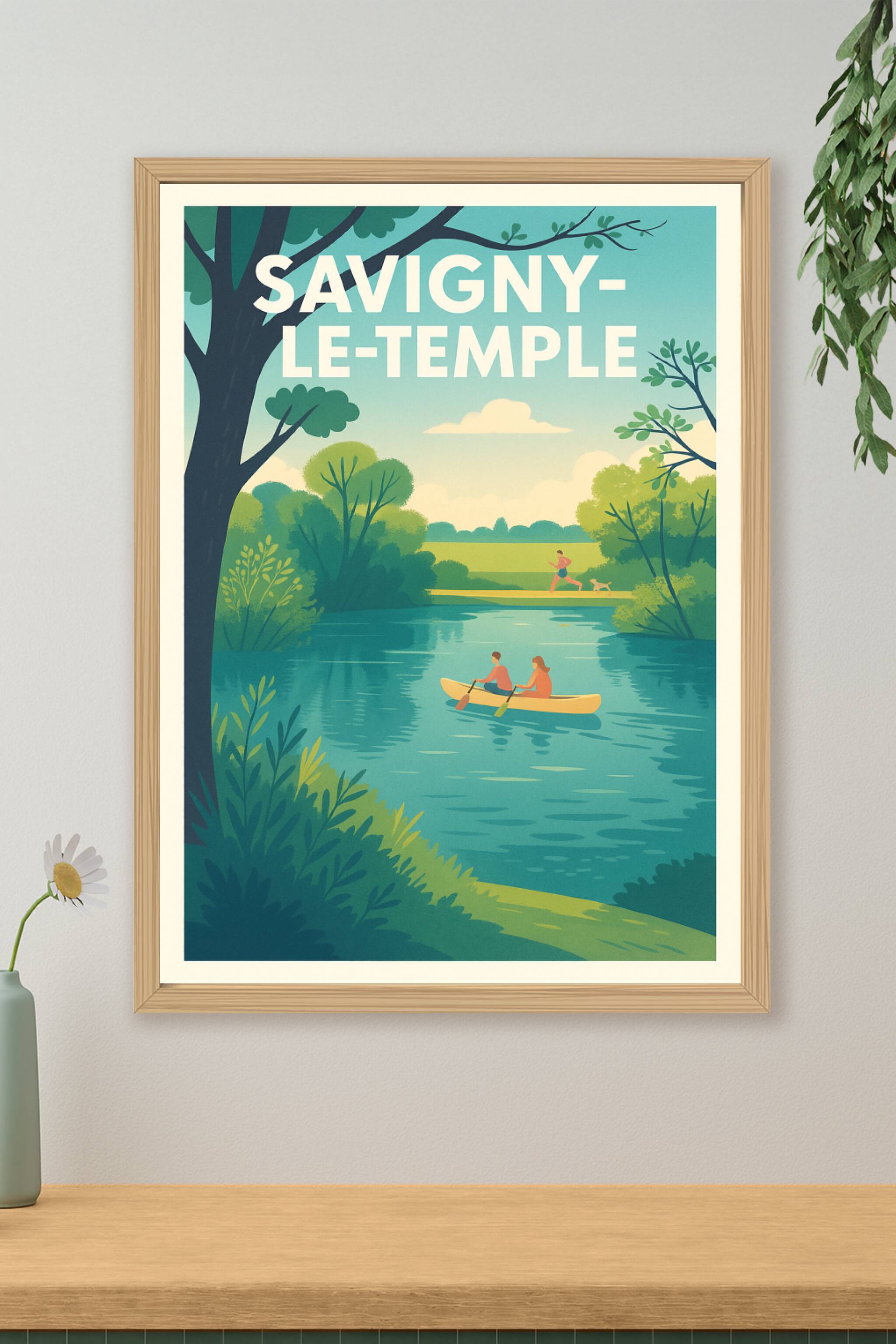 Affiche de Savigny-le-Temple - Escapade Nature au Fil de l'Eau