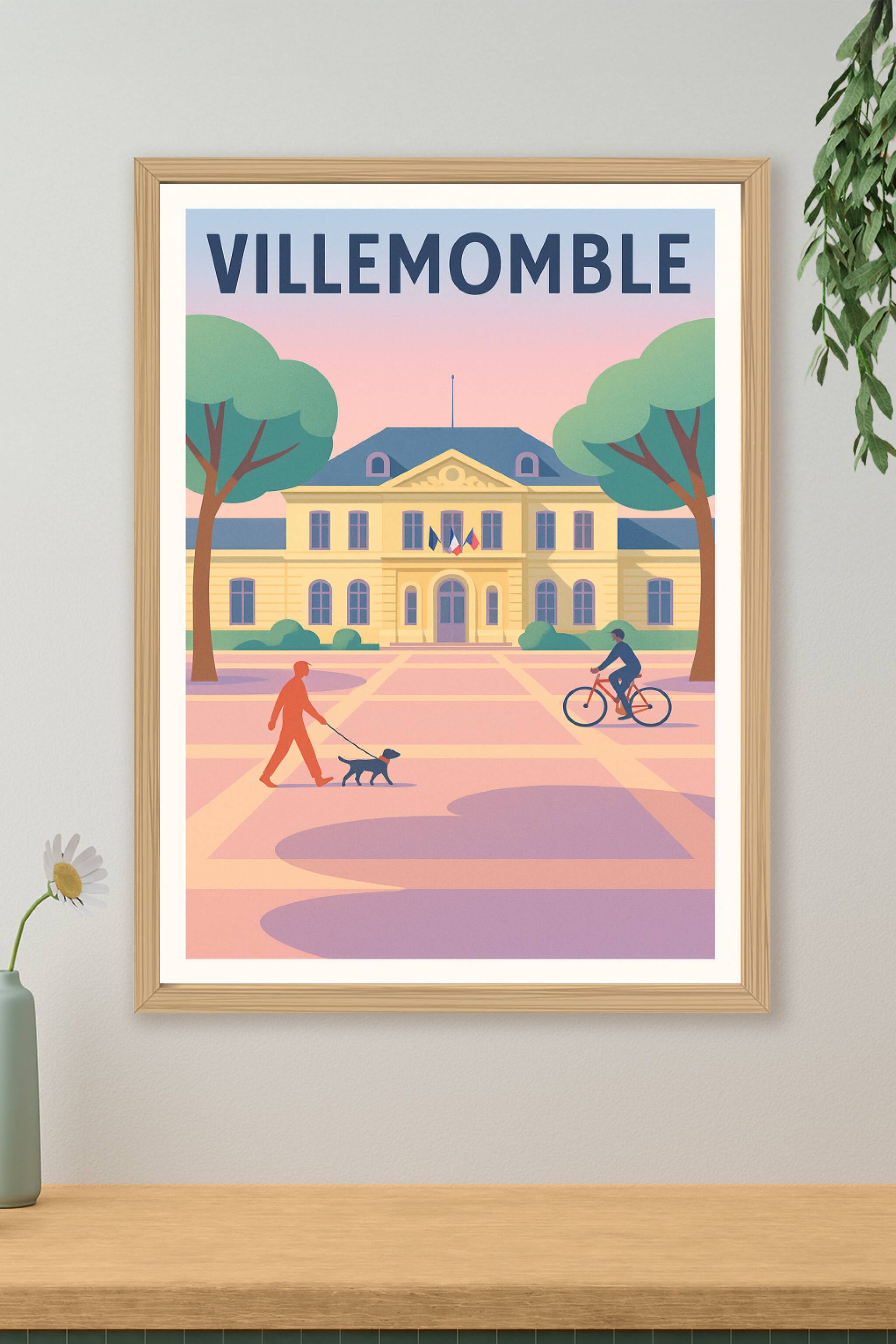 Affiche de Villemomble - Harmonie urbaine et douceur de vivre