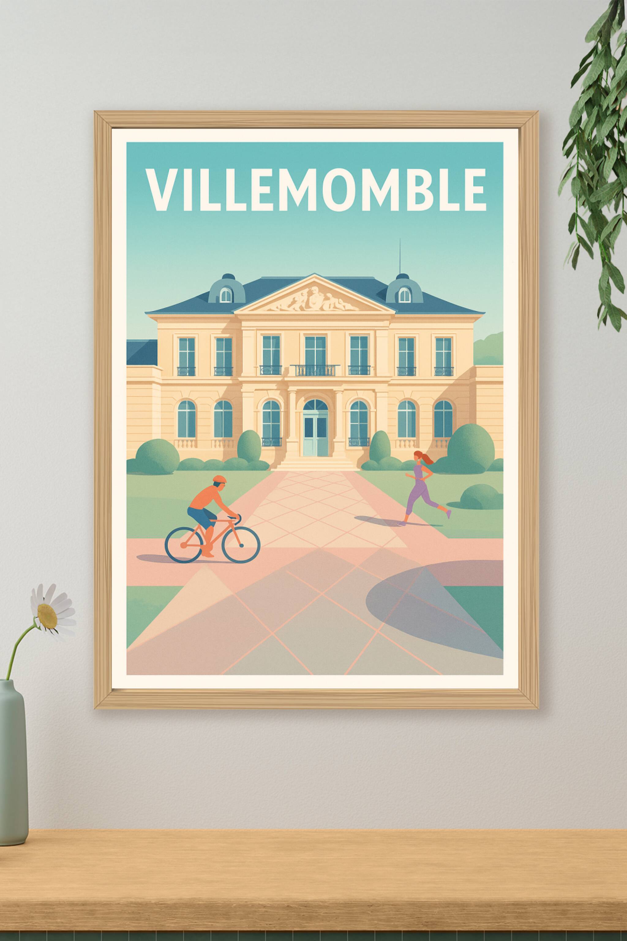 Affiche de Villemomble - Harmonie entre culture et nature