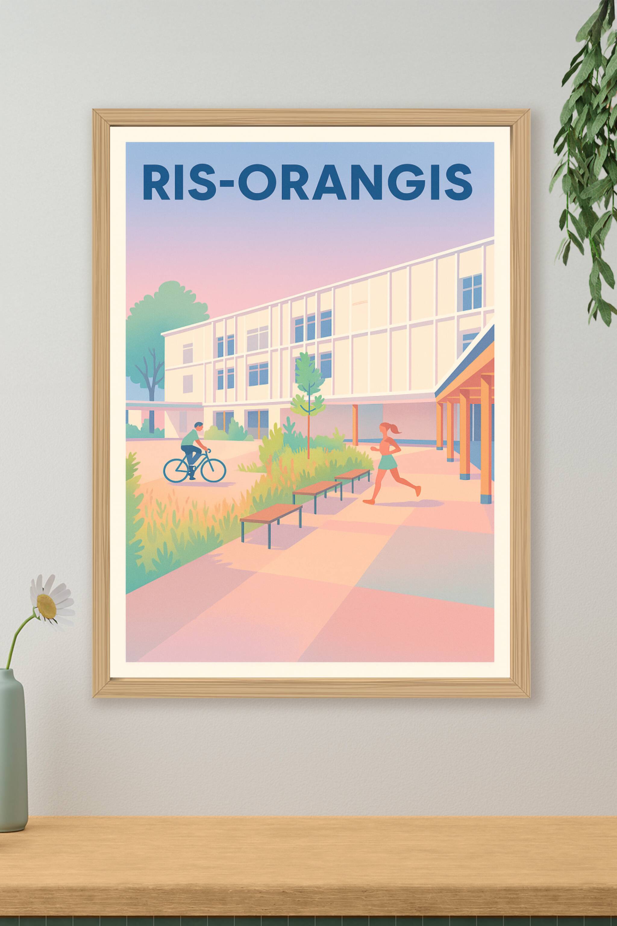Affiche de Ris-Orangis - Un souffle de douceur urbaine