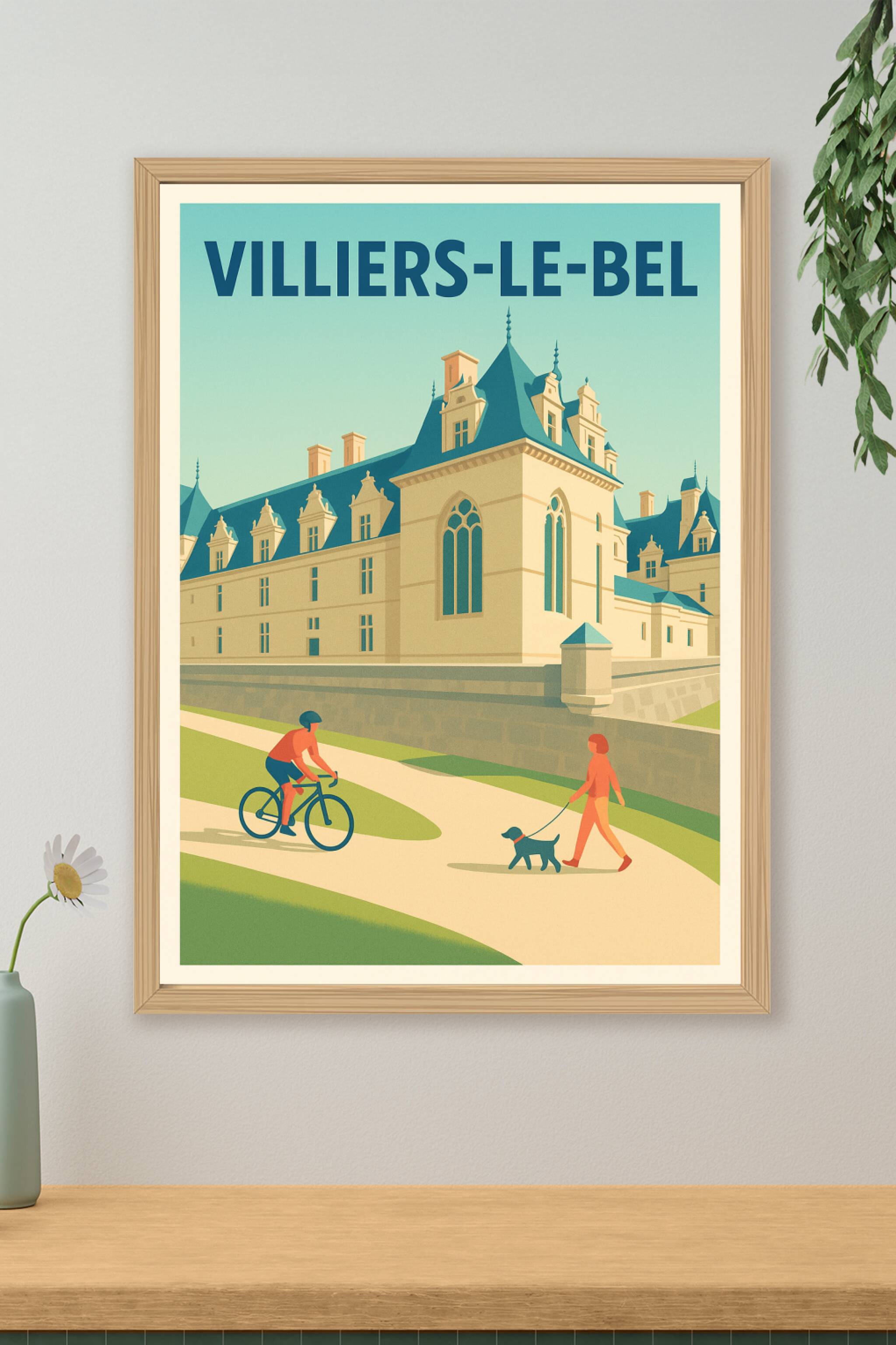 Affiche de Villiers-le-Bel - Charme et sérénité en pleine ville